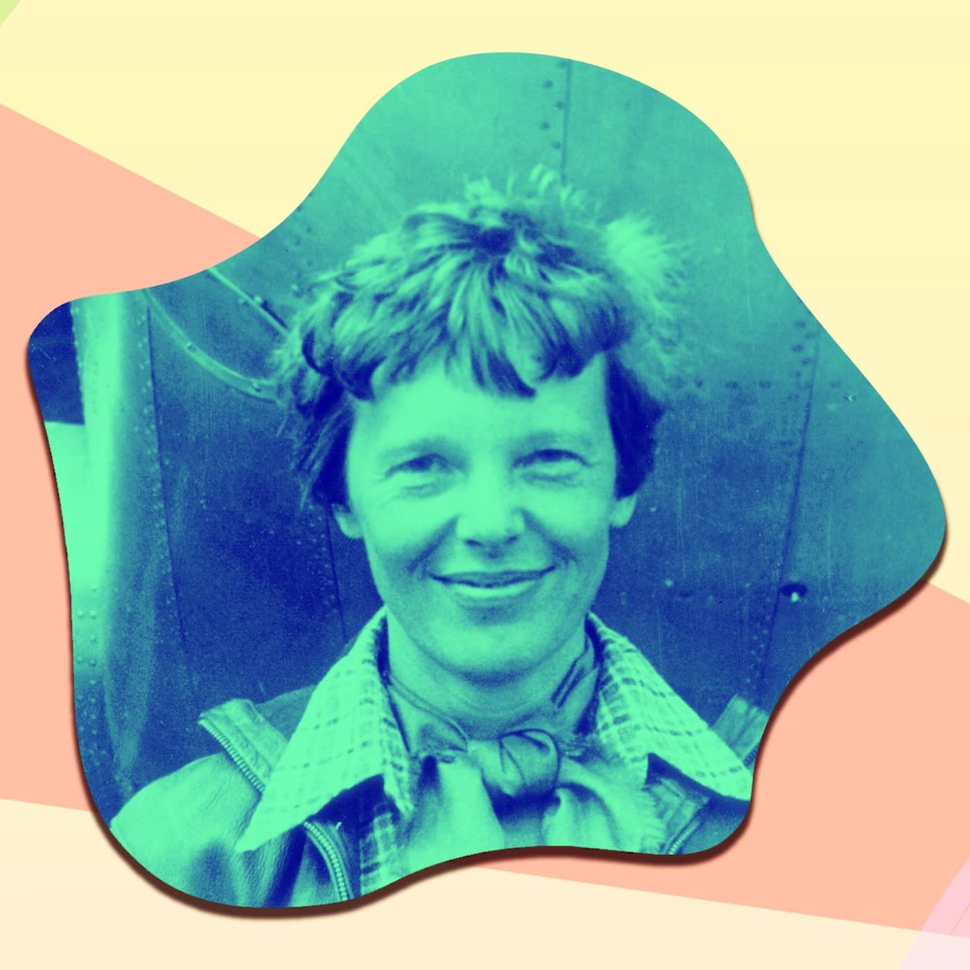 Amelia Earhart - flygpionjären som försvann spårlöst artwork