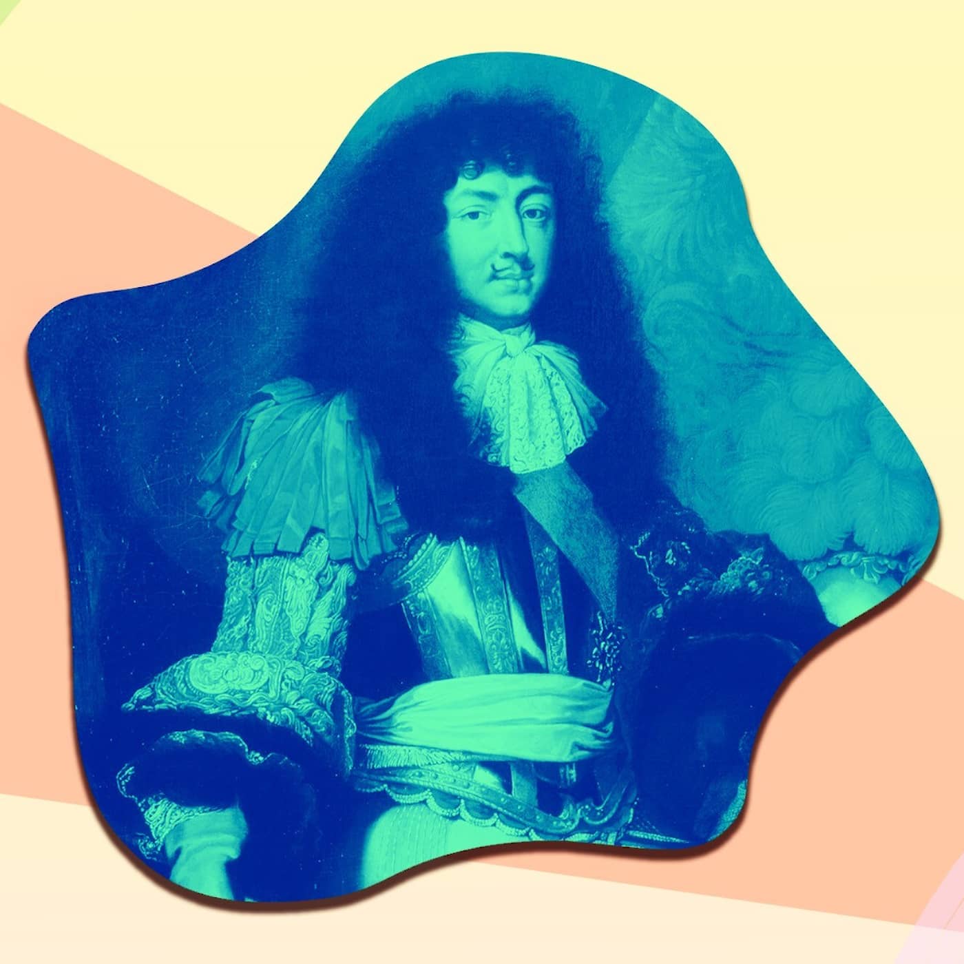 Ludvig XIV – allsmäktig monark med glittrande hov artwork