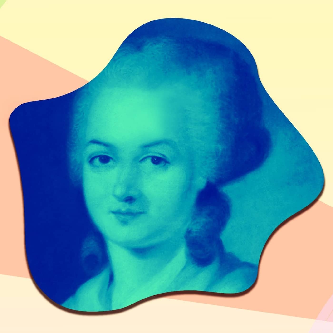 Olympe de Gouges – feministisk revolutionär under giljotinens bila artwork