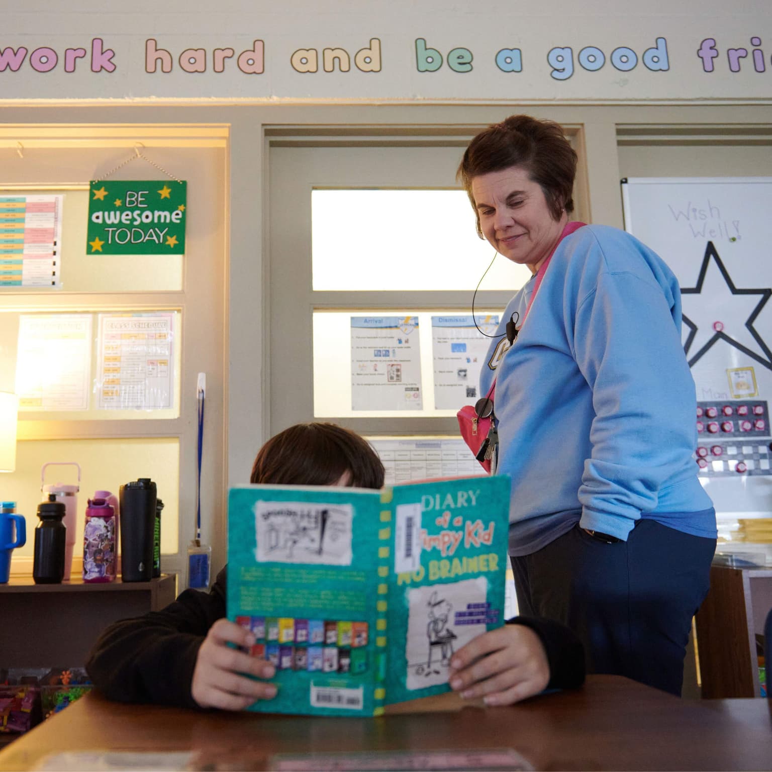 In one Iowa city, public schools compete in the free market. Are students better off? artwork