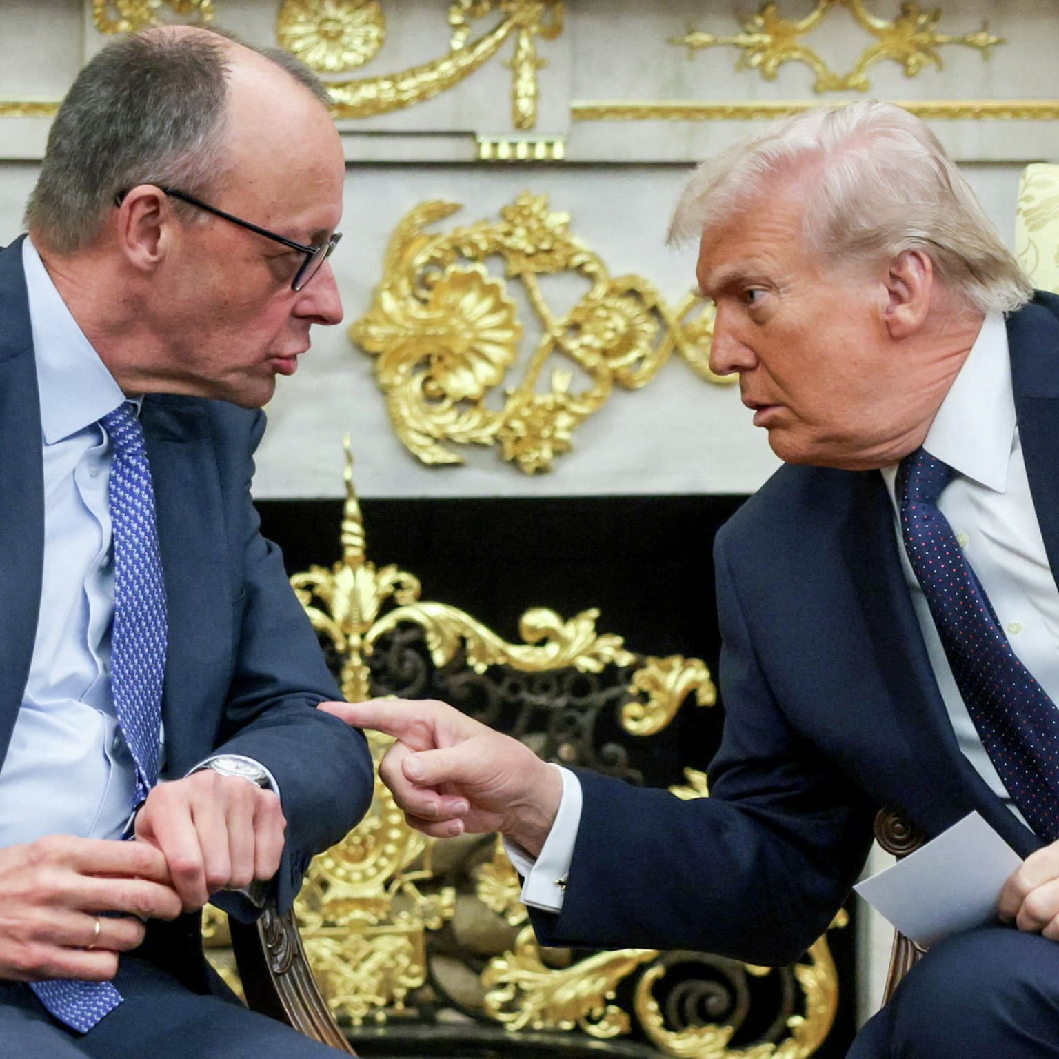 Hvad skete der lige mellem Trump og Merz? artwork