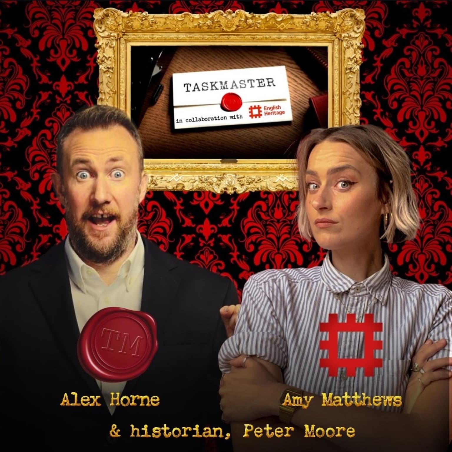 Taskmaster x English Heritage : A short history of games with Taskmaster’s Alex Horne artwork