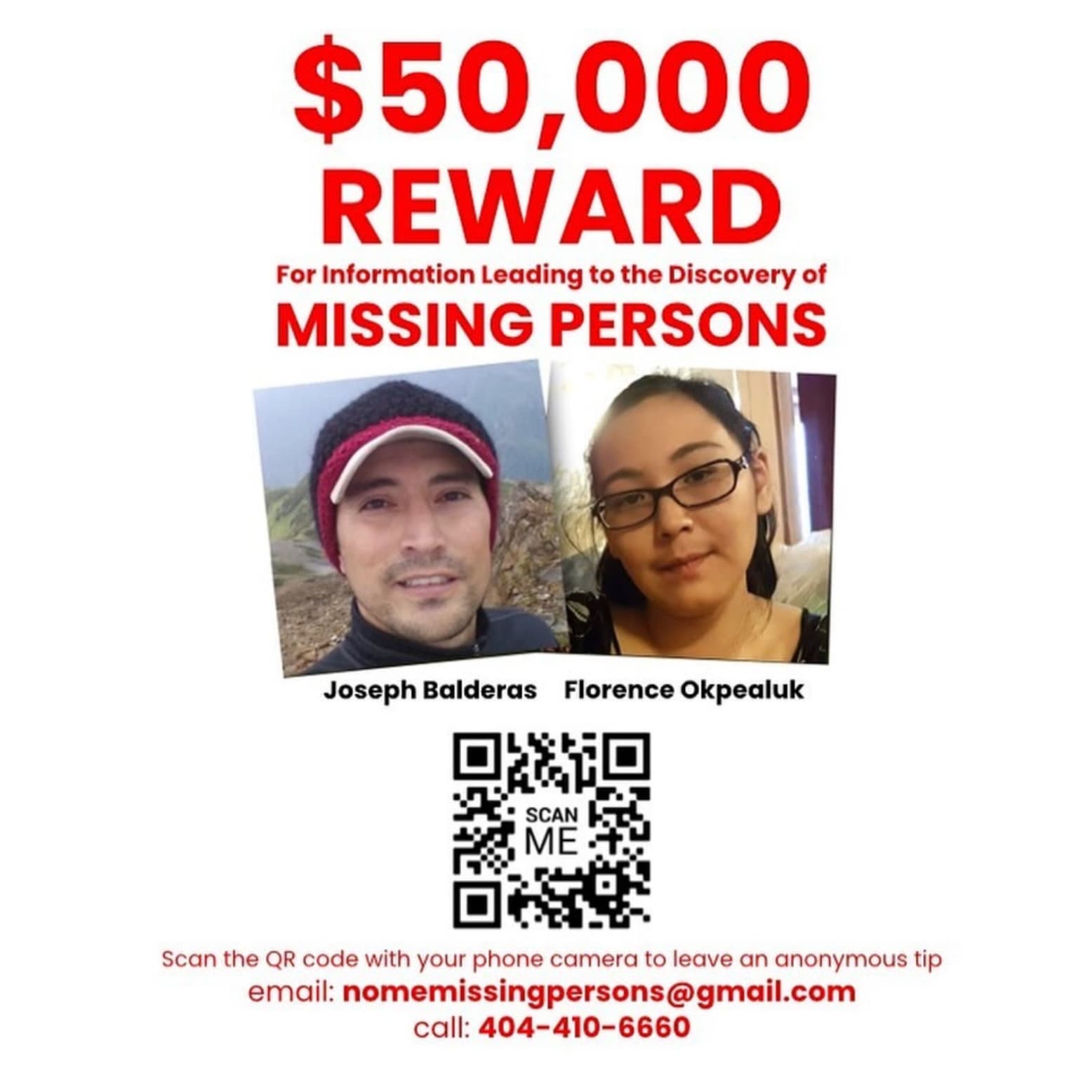 S21 Ep19: Searching for Florence Okpealuk and Joseph Balderas with Payne Lindsey of Up and Vanished artwork