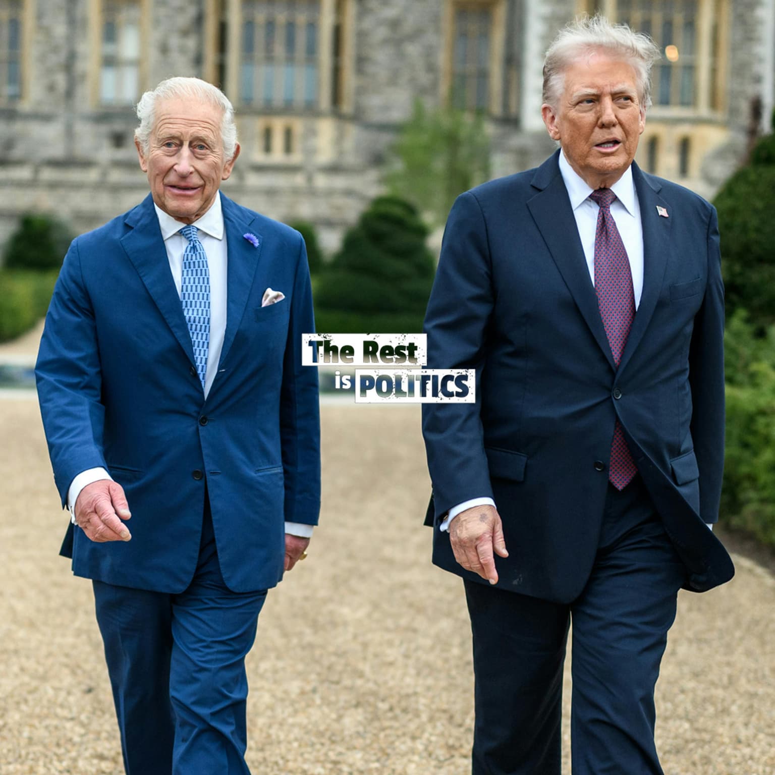 526. Trump's Orwellian Maths and the King's Special Relationship Mission artwork