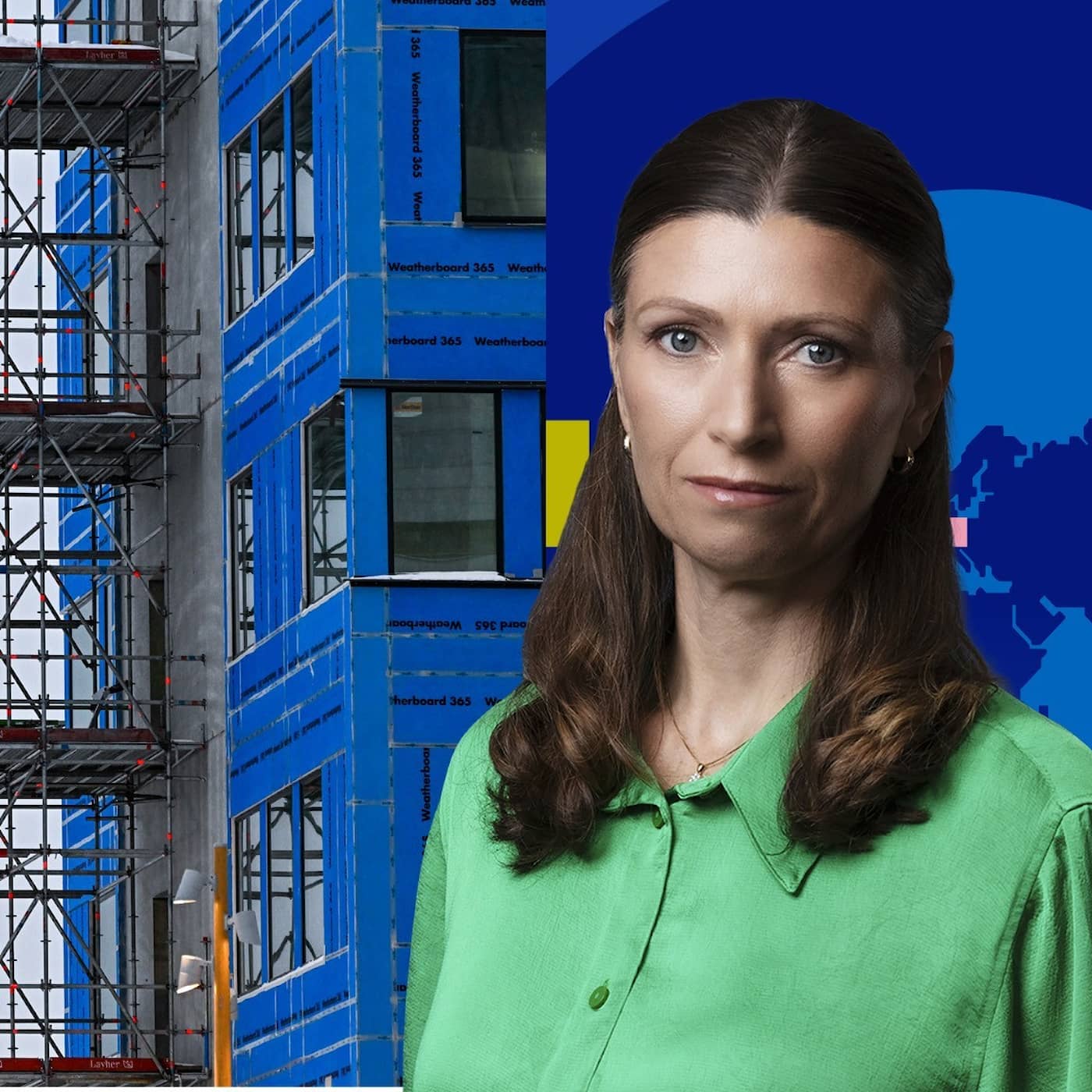 Bostadsbyggandet störtdyker artwork