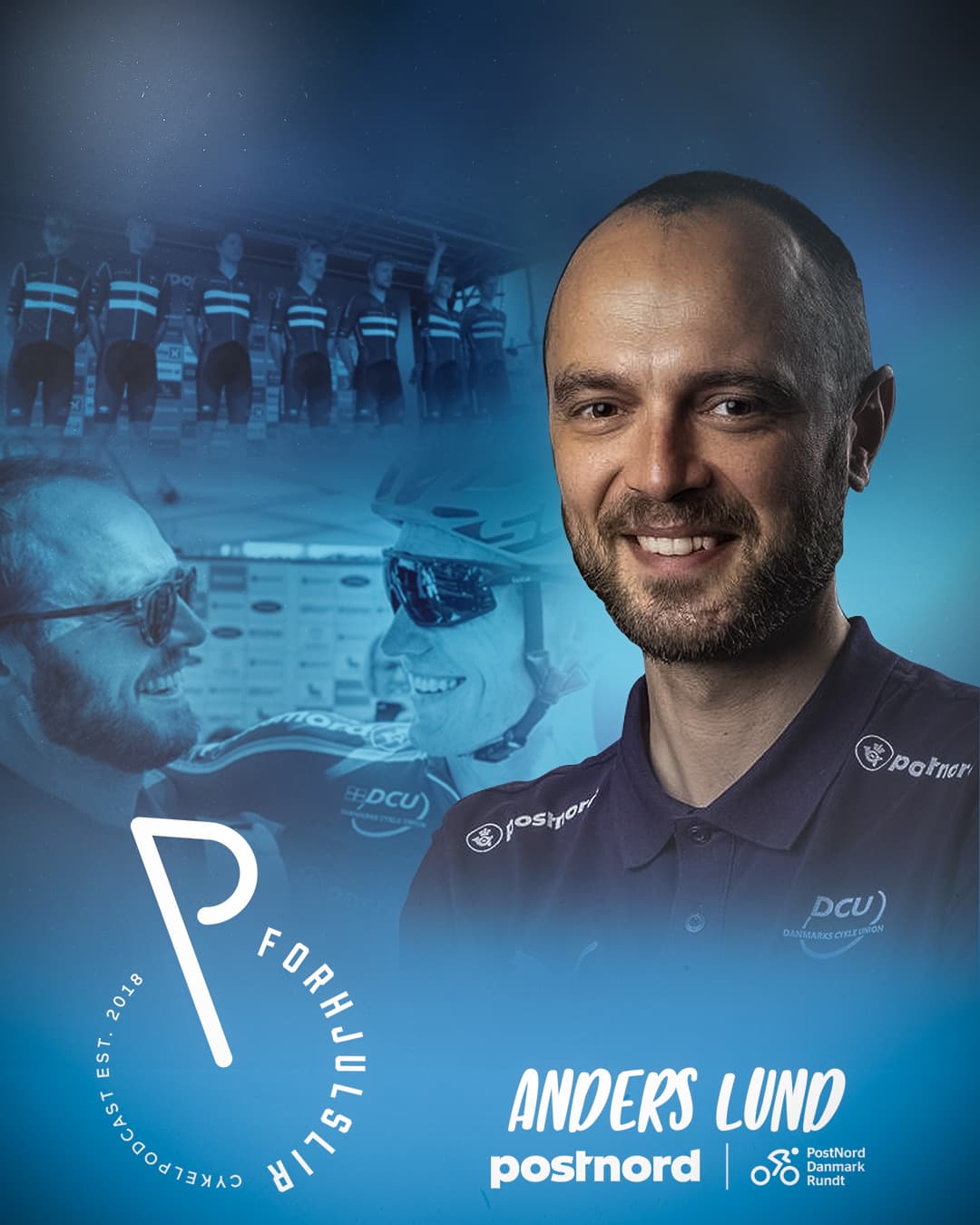 #4 Opvarmning til PostNord Danmark Rundt: Anders Lund artwork
