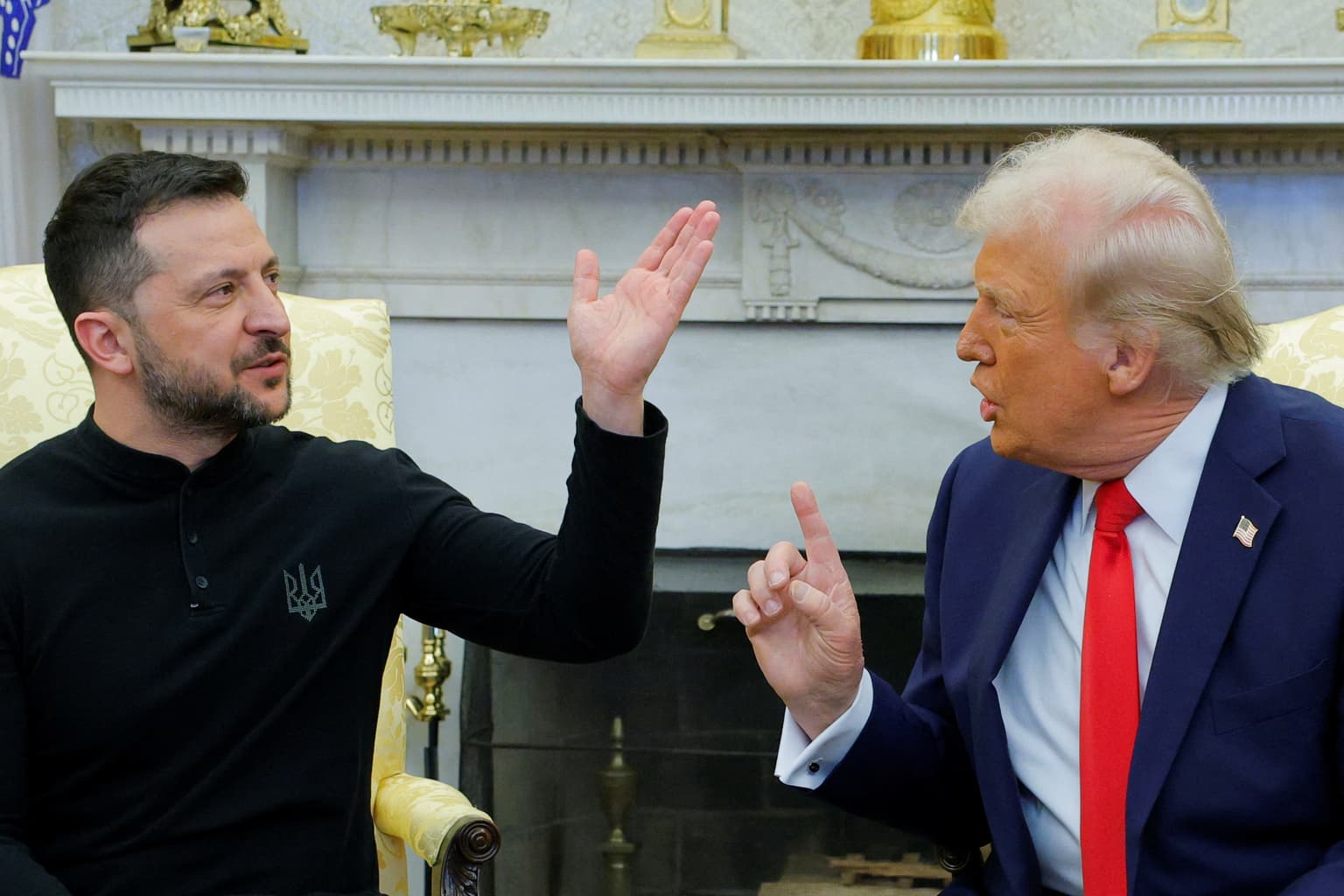 🚨🚨🚨 WTF just happened in the White House? Trump vs Zelenskyy artwork