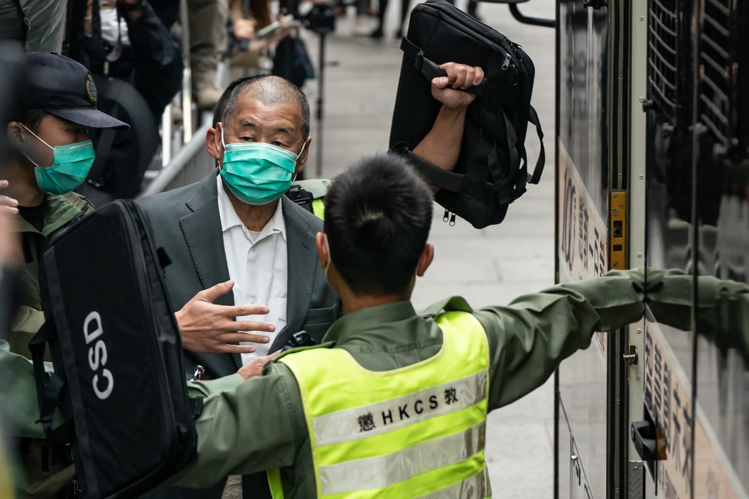 Freedom on Trial: The Jimmy Lai Story artwork