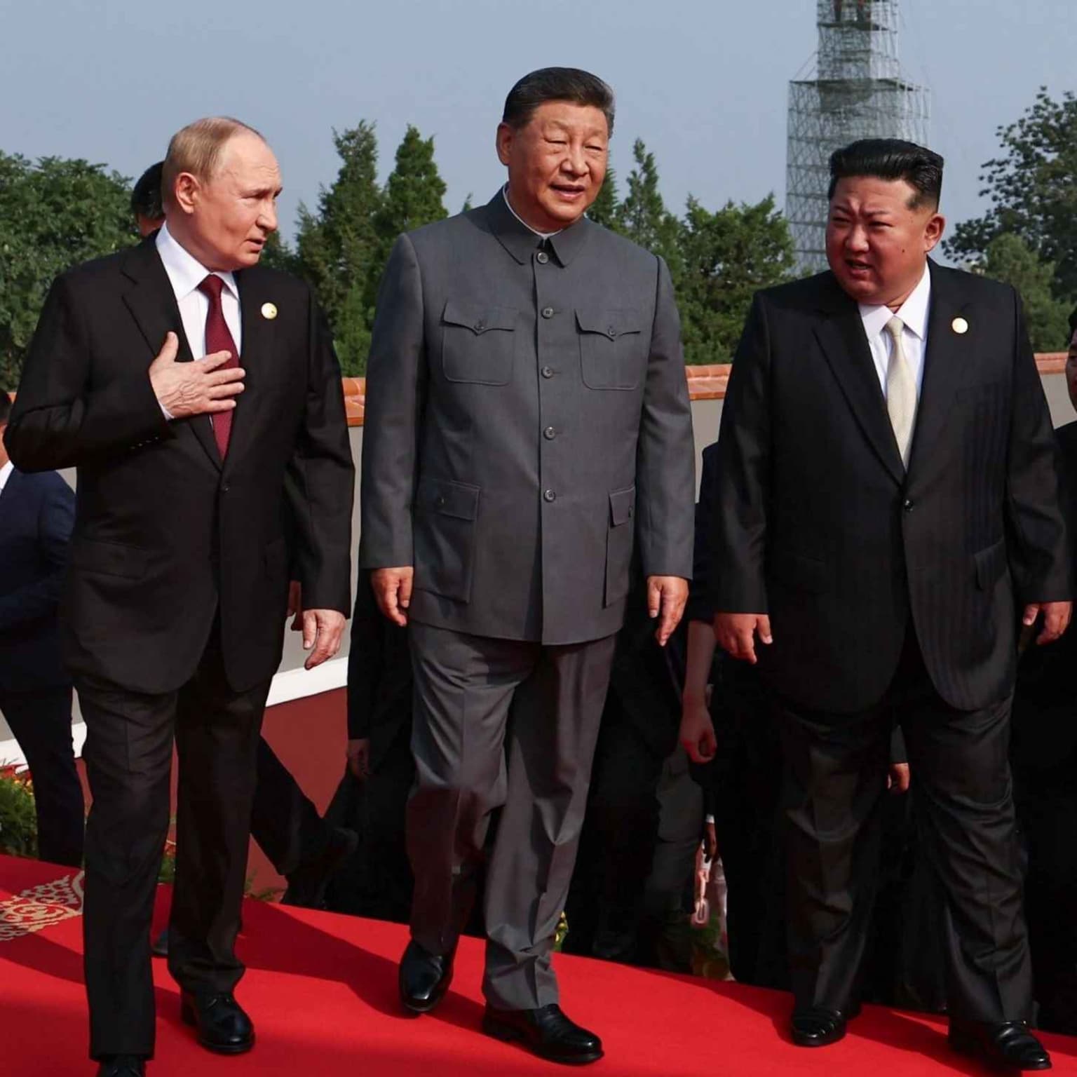 Axis of upheaval: Inside China's military parade with Russia, North Korea and Iran artwork