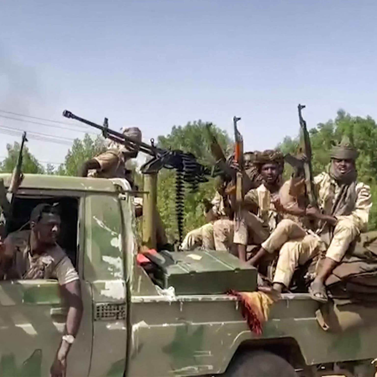 The battle for Darfur + Chinese weapons in Sudan artwork