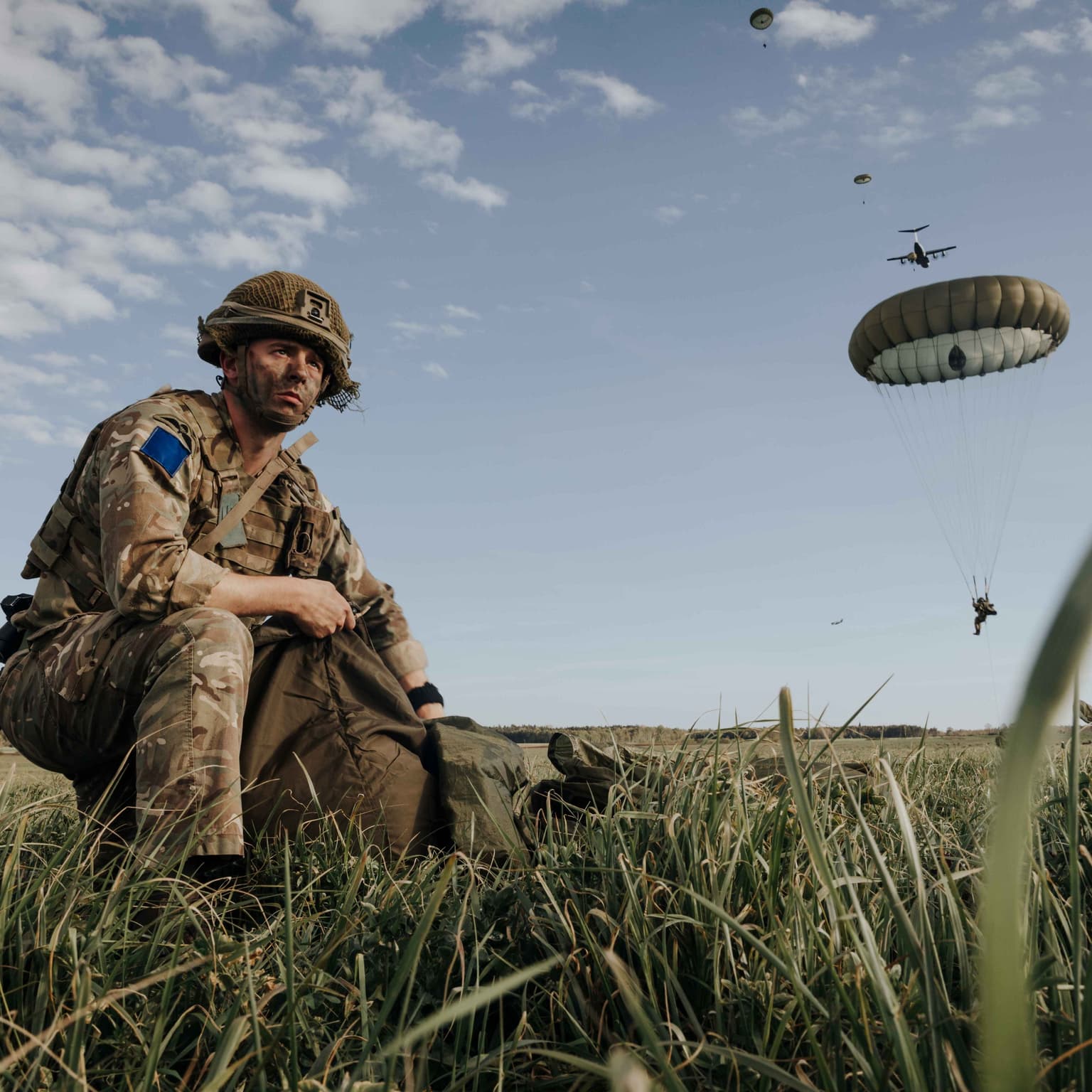 Embed with UK's elite paratroopers on the Swedish island ready for war with Russia artwork