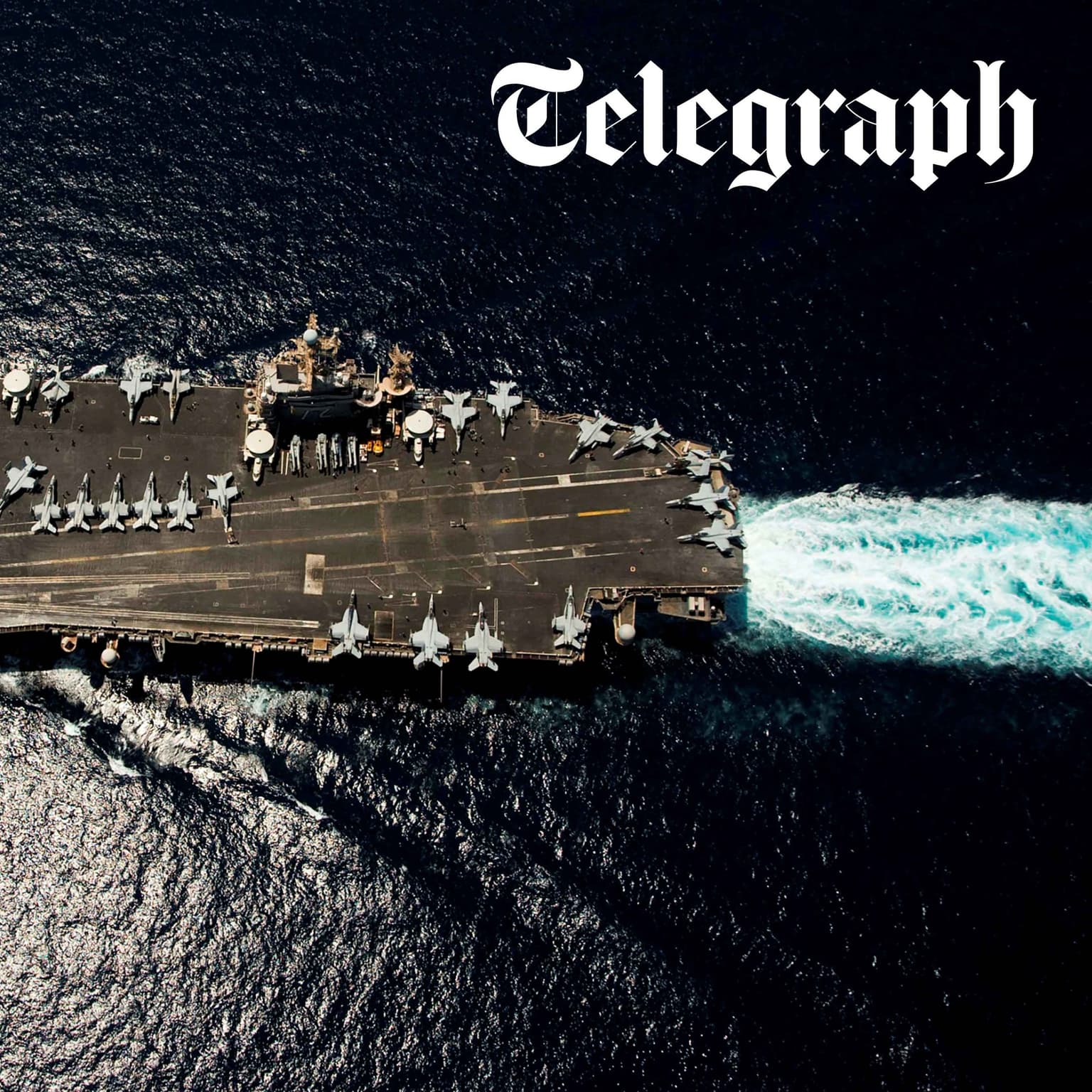 Trump masses 'large armada' to force Iran into nuclear deal artwork