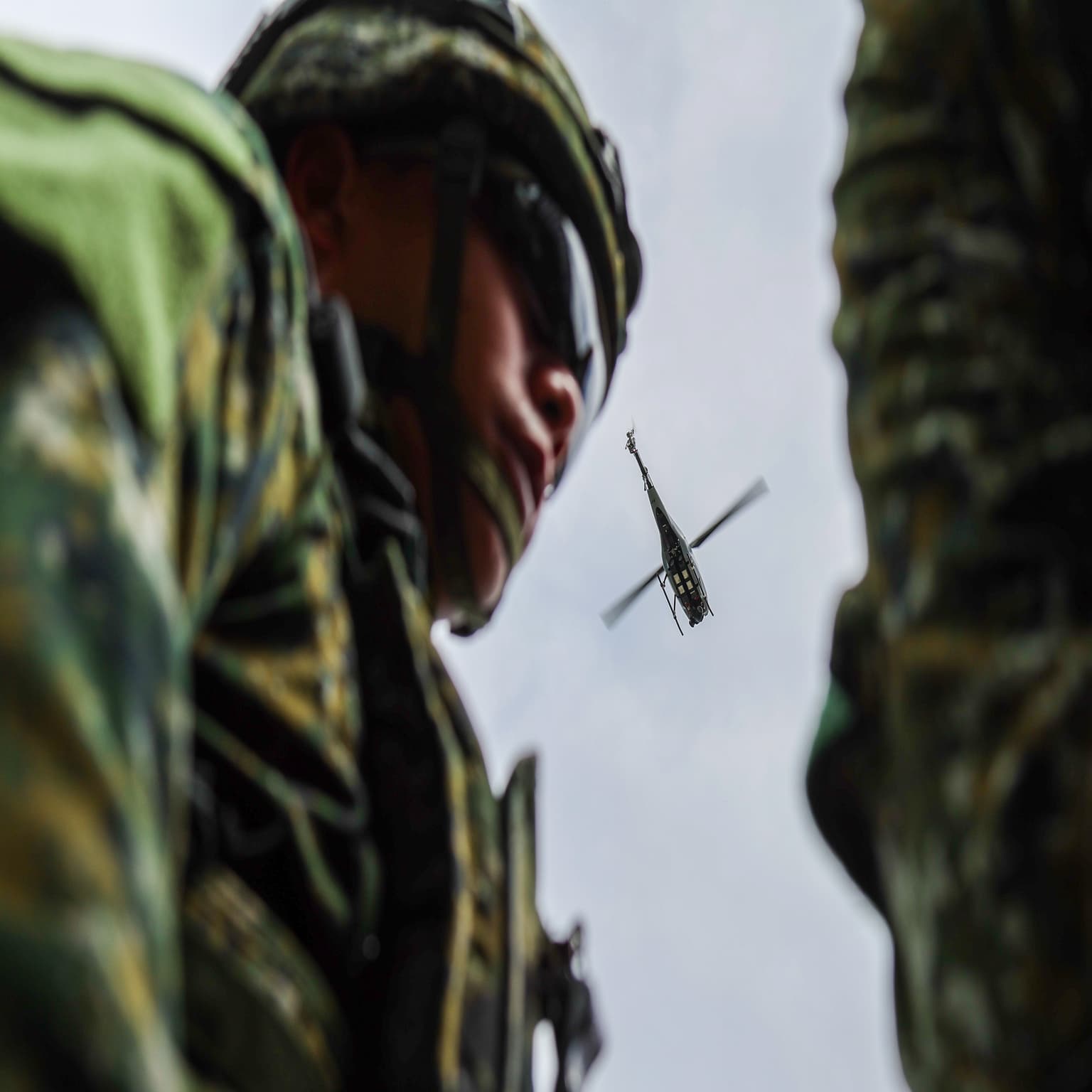 War with China: Inside Taiwan's biggest ever drills artwork