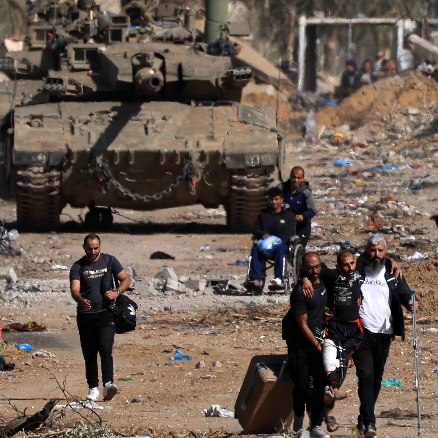 Israel's new offensive to seize "all" of Gaza artwork