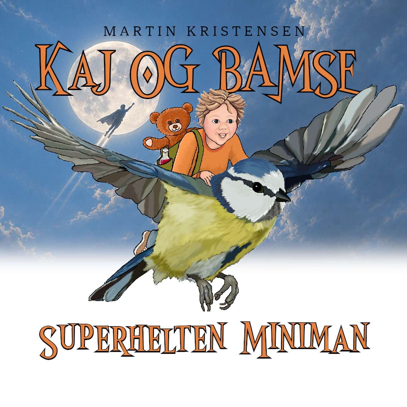 Kaj og Bamse og superhelten Miniman artwork
