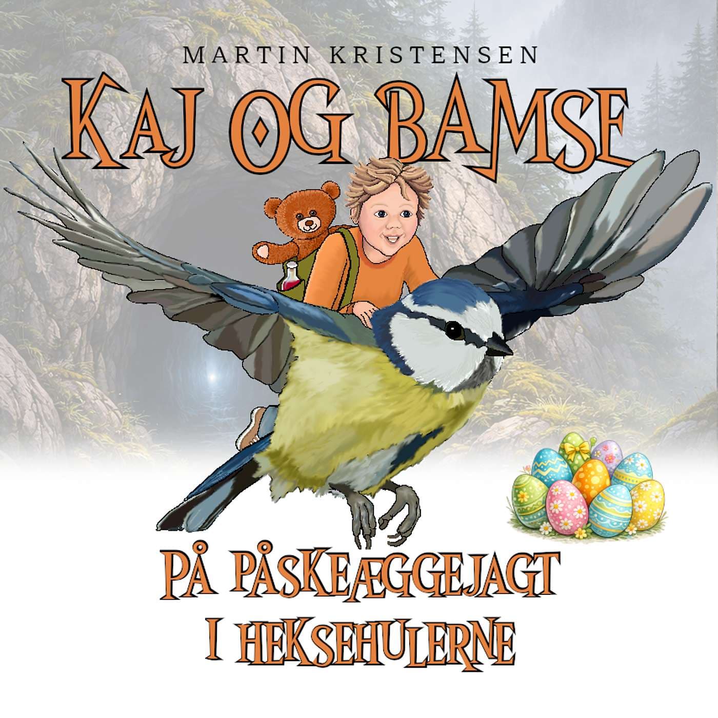 Påskehistorie - Kaj og Bamse på påskeæggejagt i Heksehulerne artwork