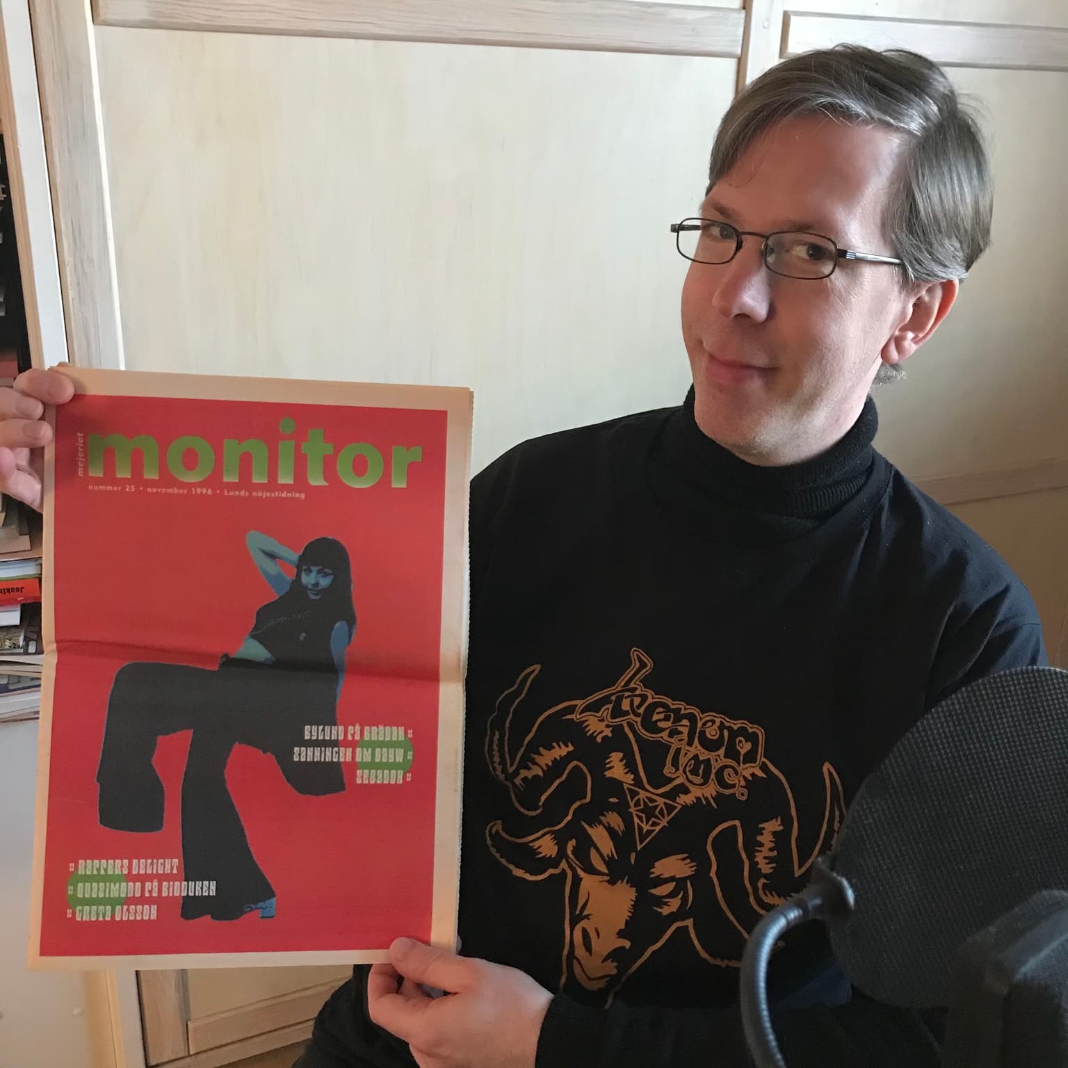 392. David Liljemark om tidningen Monitor i Lund artwork