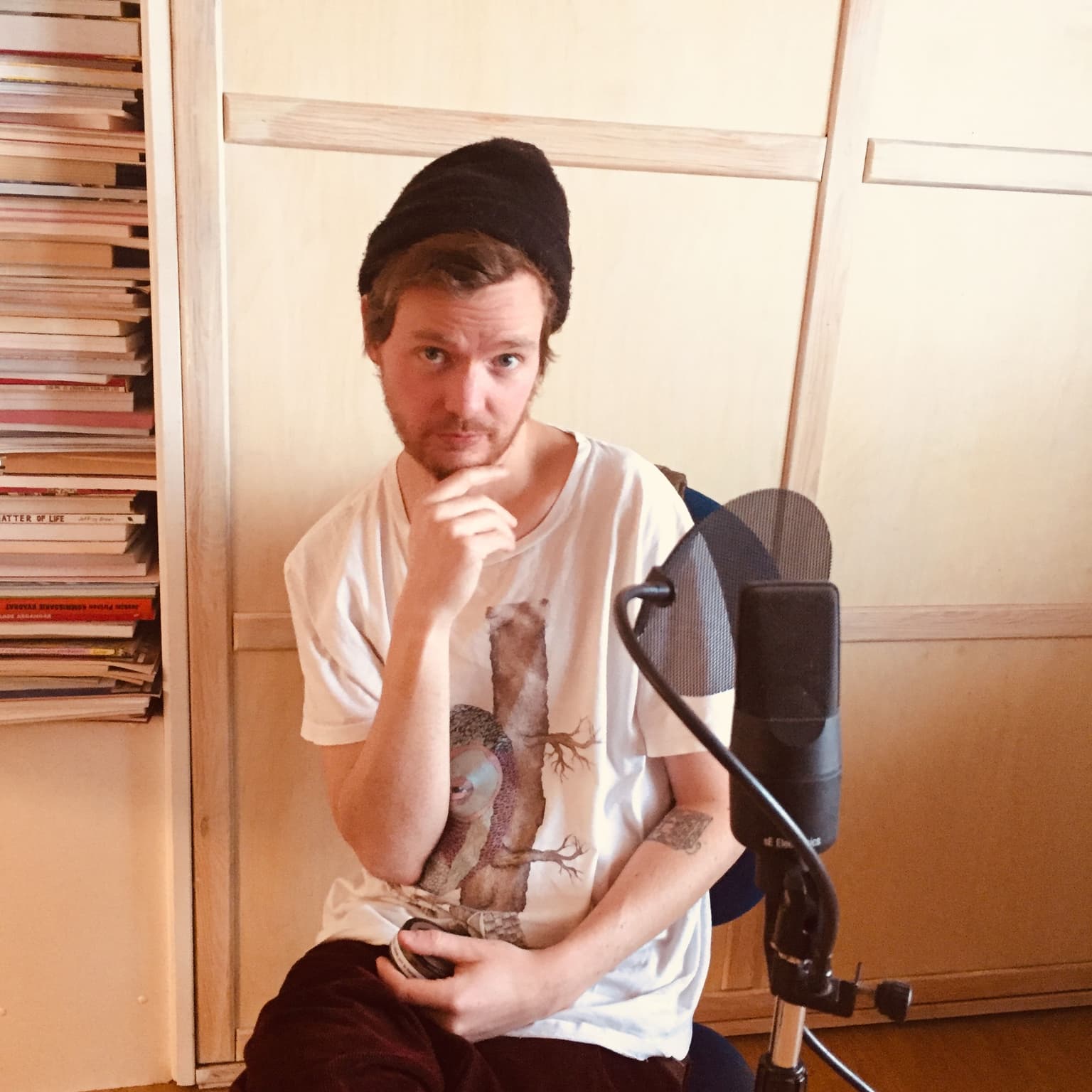 348. Johannes Brenning om krig artwork