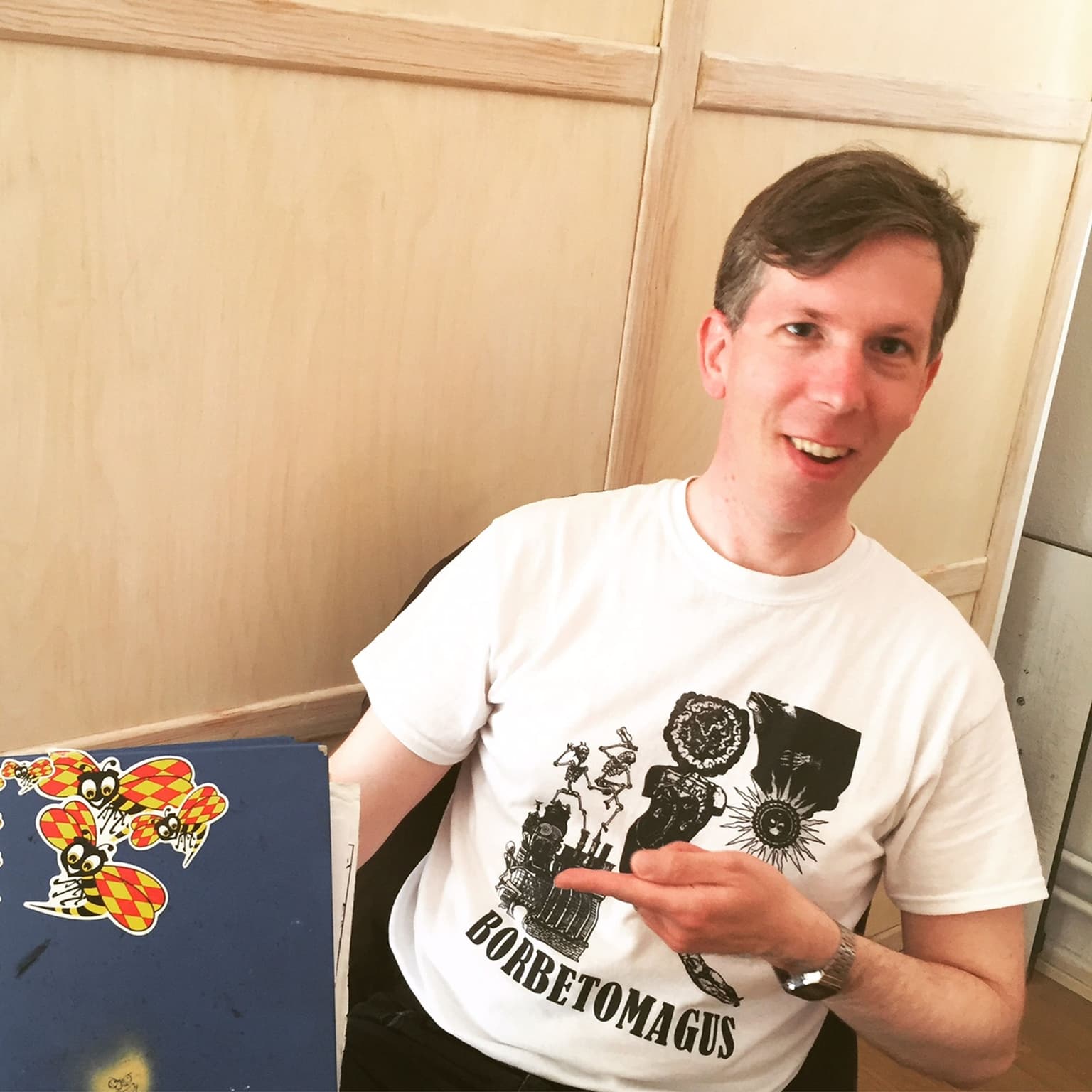 264. David Liljemark äter potatis artwork