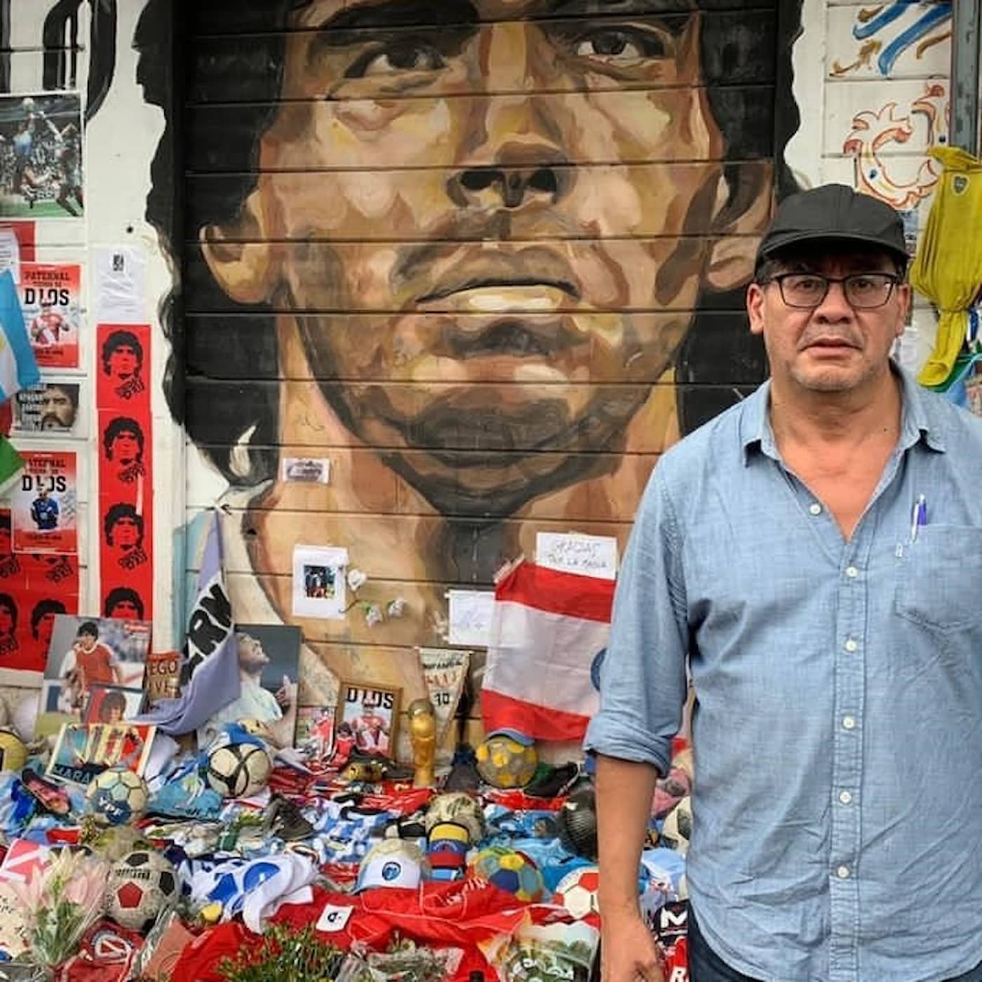 Ivan Garcia om Maradona – legenden och människan artwork