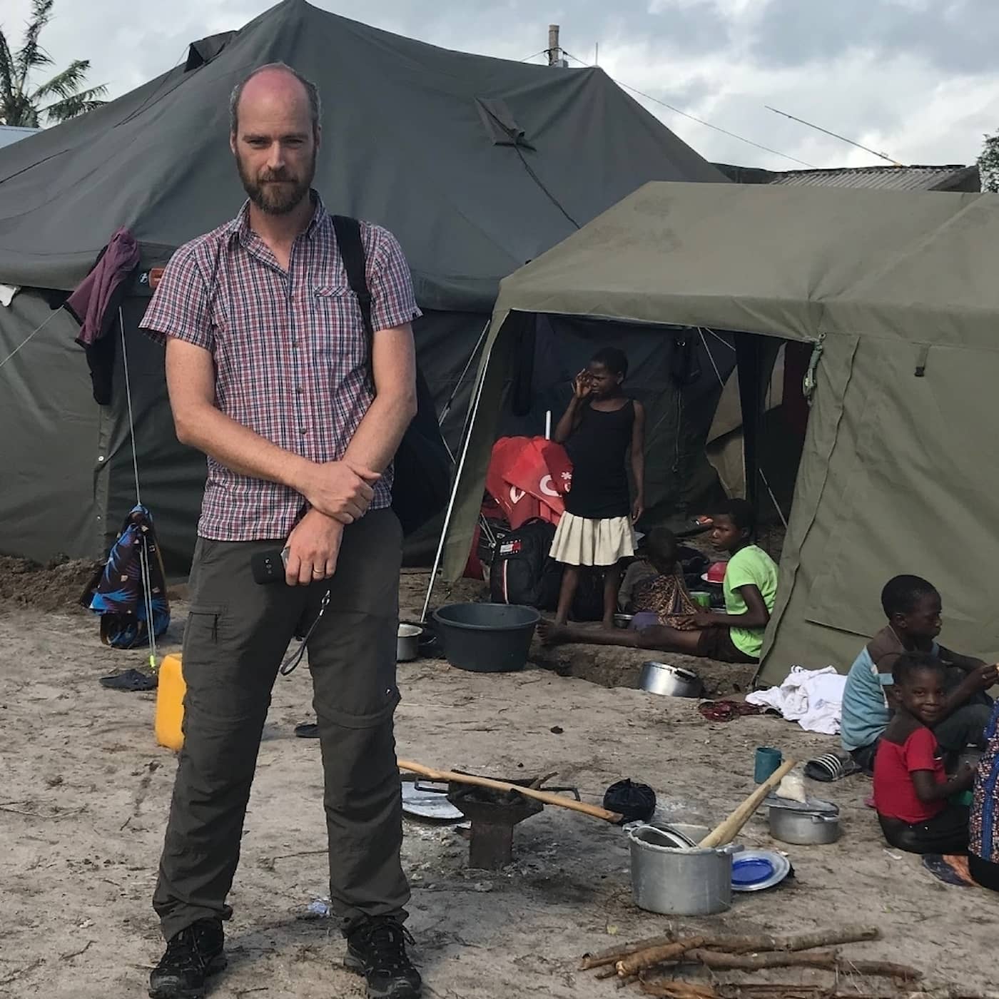 Samuel Larsson om Moçambique efter cyklonen artwork