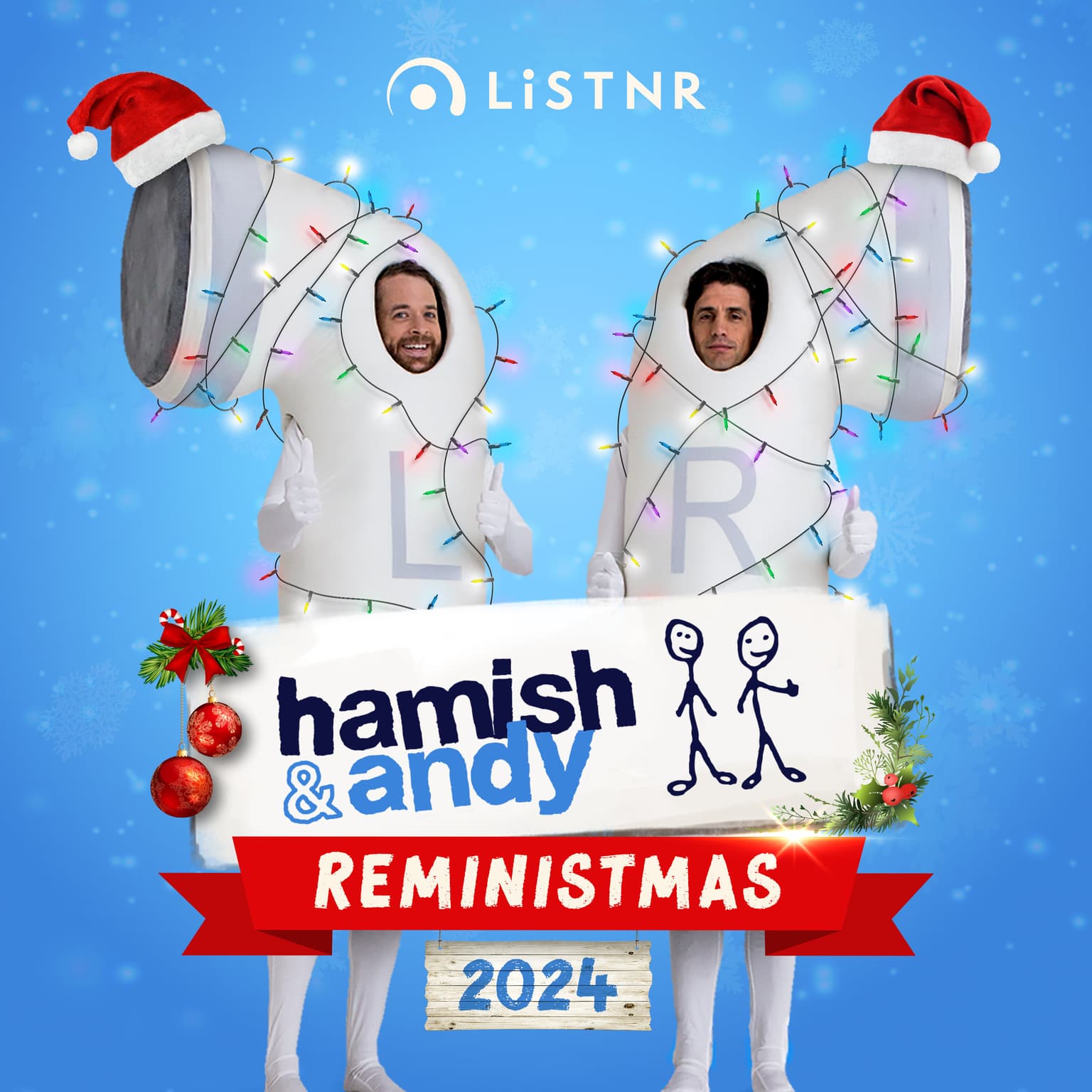 Hamish & Andy Reministmas 2024 artwork