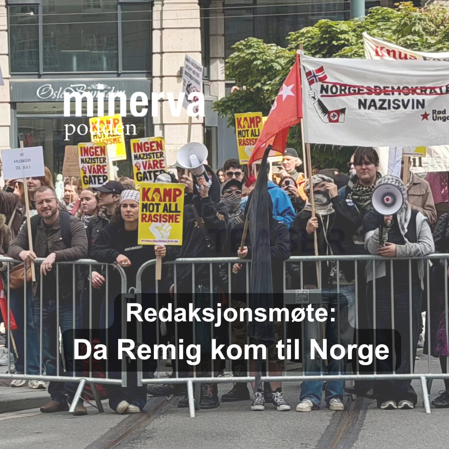 Da Remig kom til Norge: Redaksjonsmøte i Minervapodden artwork