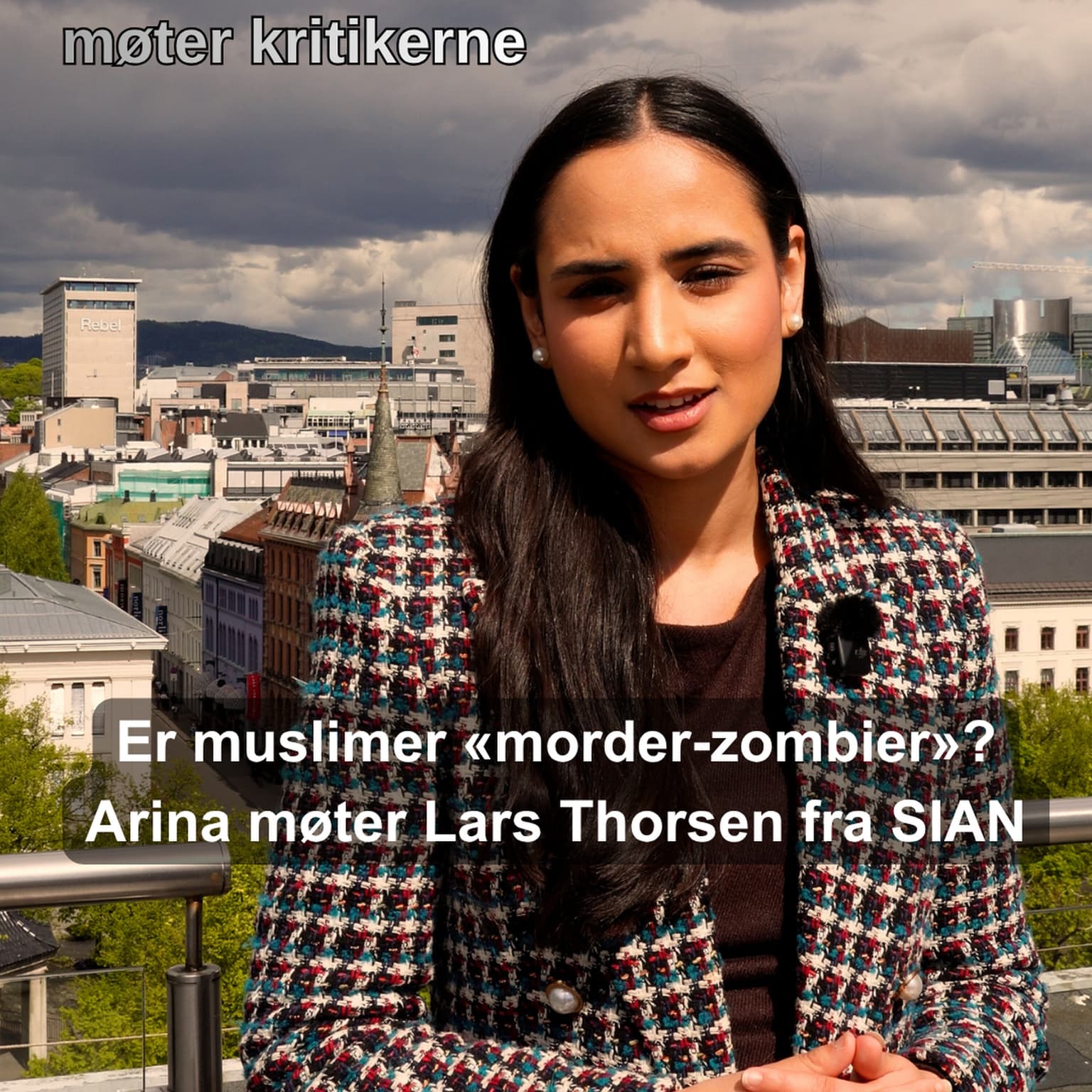 Er muslimer «morder-zombier»? Arina møter Lars Thorsen fra SIAN artwork