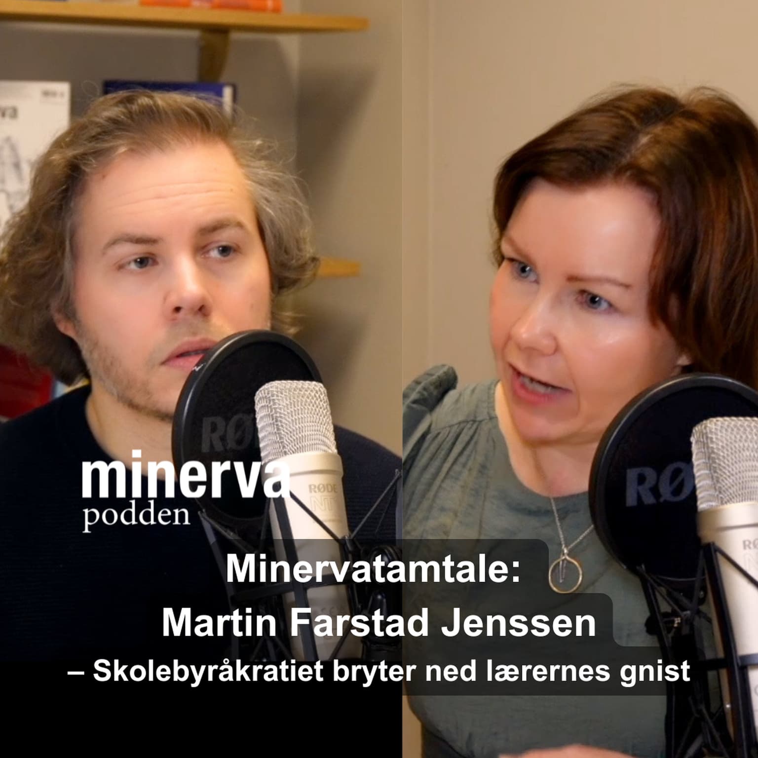 – Skolebyråkratiet bryter ned lærernes gnist: Minervasamtale med lektor Martin Farstad Jenssen artwork