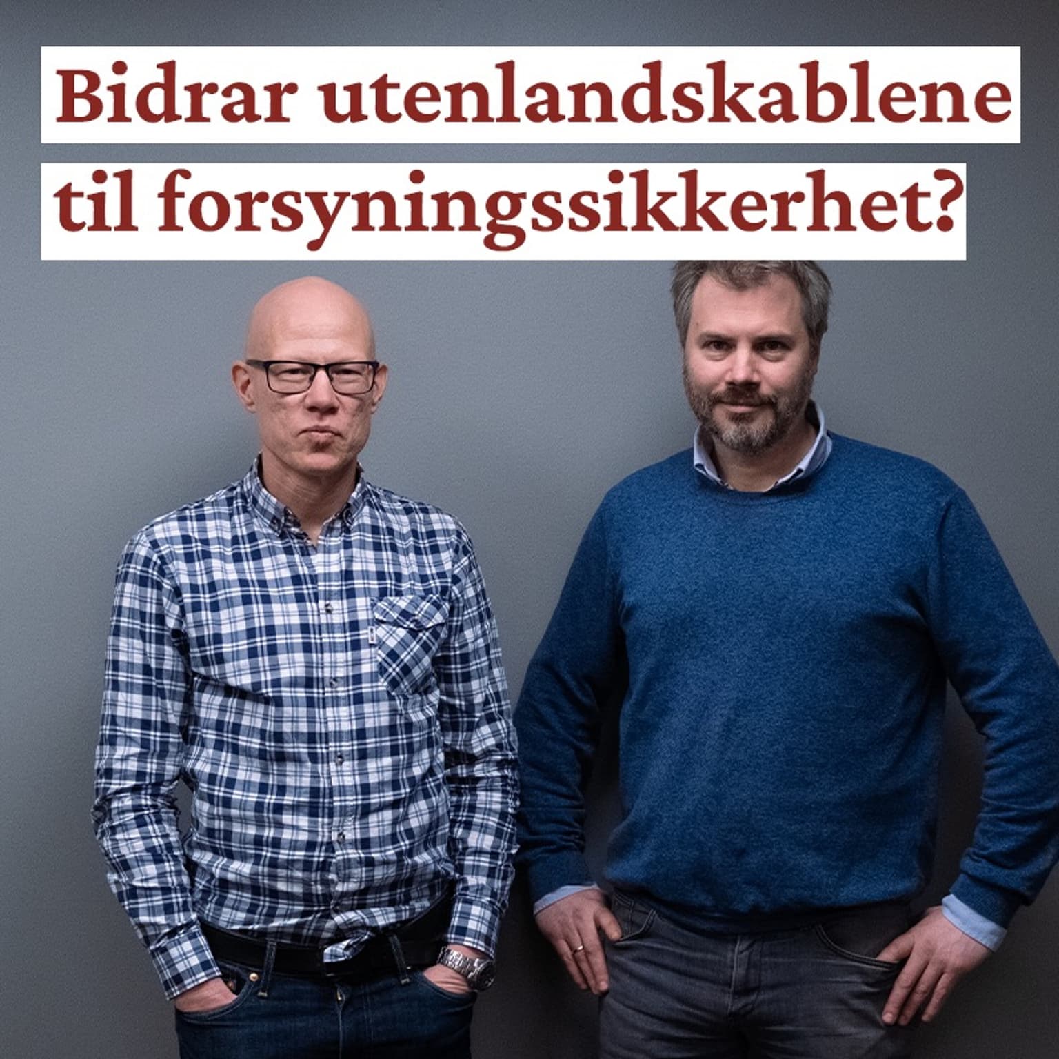 Minervapodden Uke 5, 2023 - Øystein Sjølie: Bidrar utenlandskablene til forsyningssikkerhet? artwork