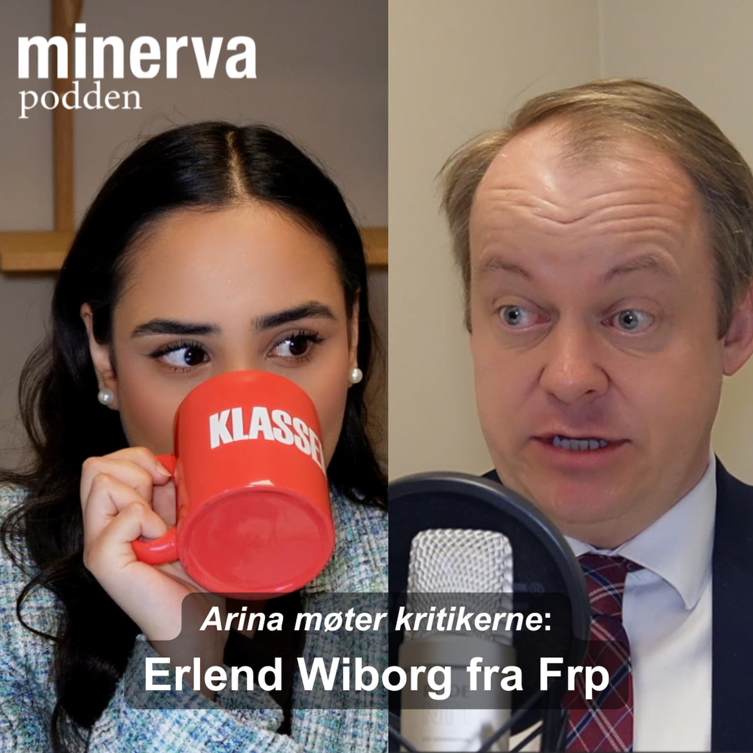 Finnes det rasisme i Norge? Arina møter Erlend Wiborg fra Frp artwork