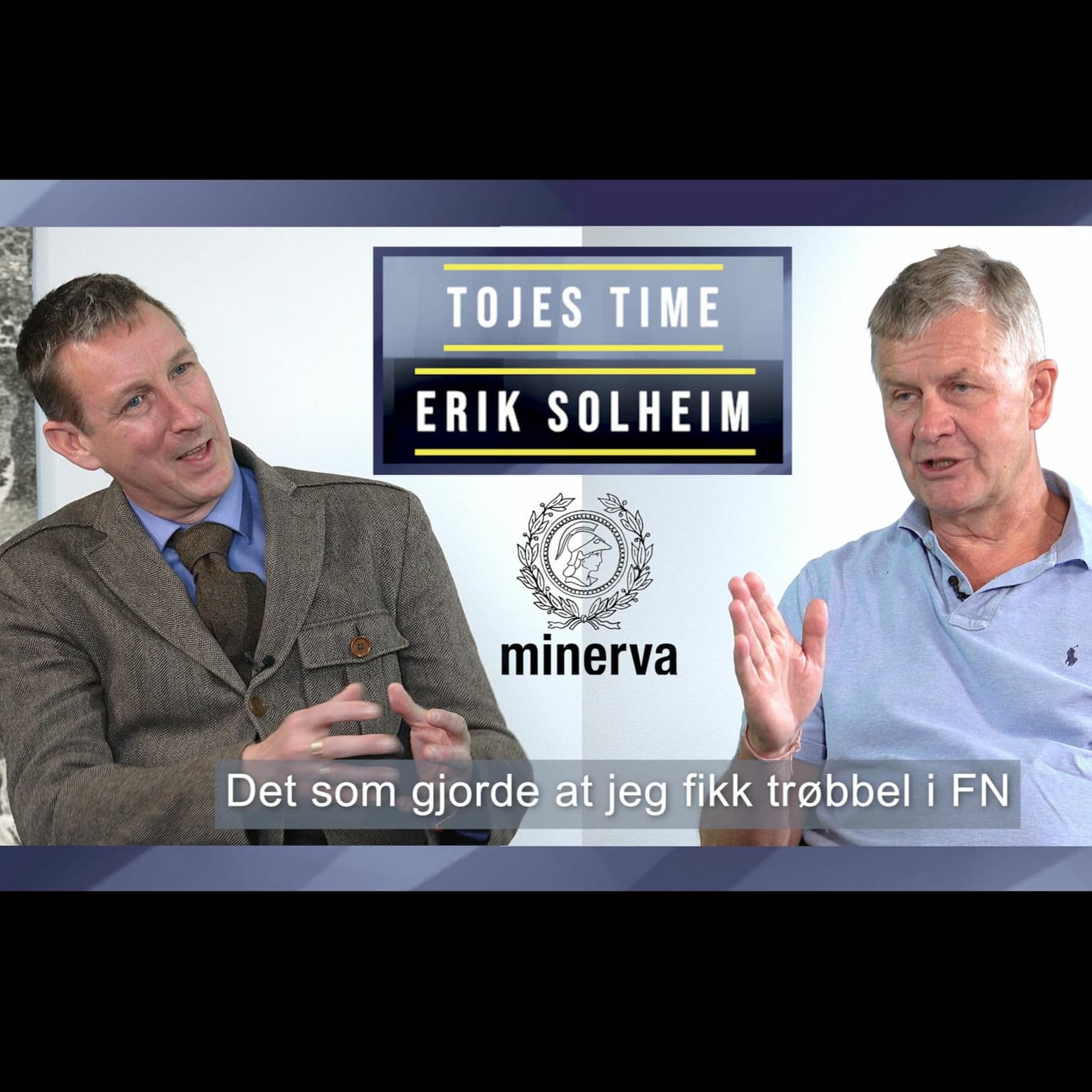 Tojes time: Erik Solheim artwork