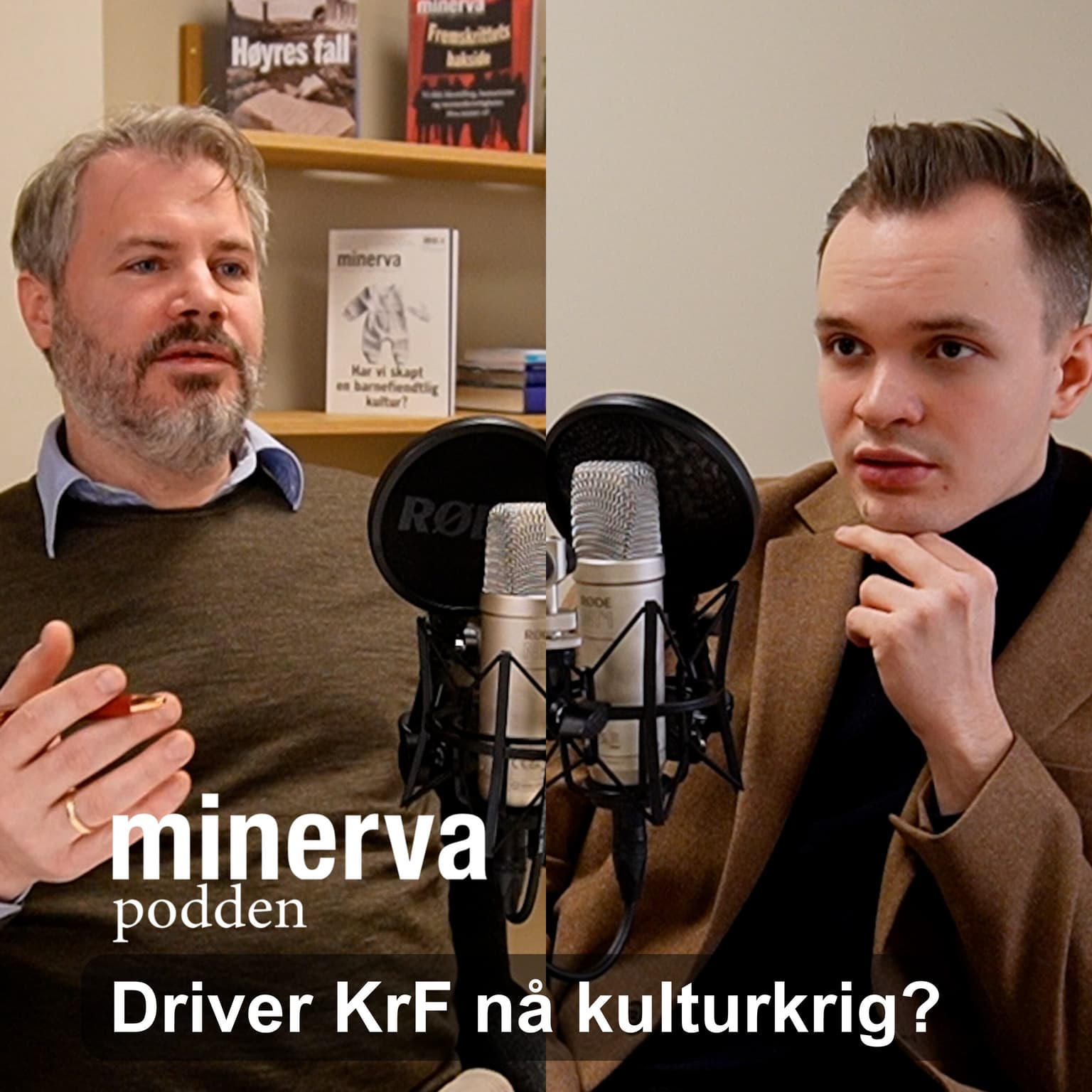 Minervasamtale med Joel Ystebø: Driver KrF nå kulturkrig? artwork