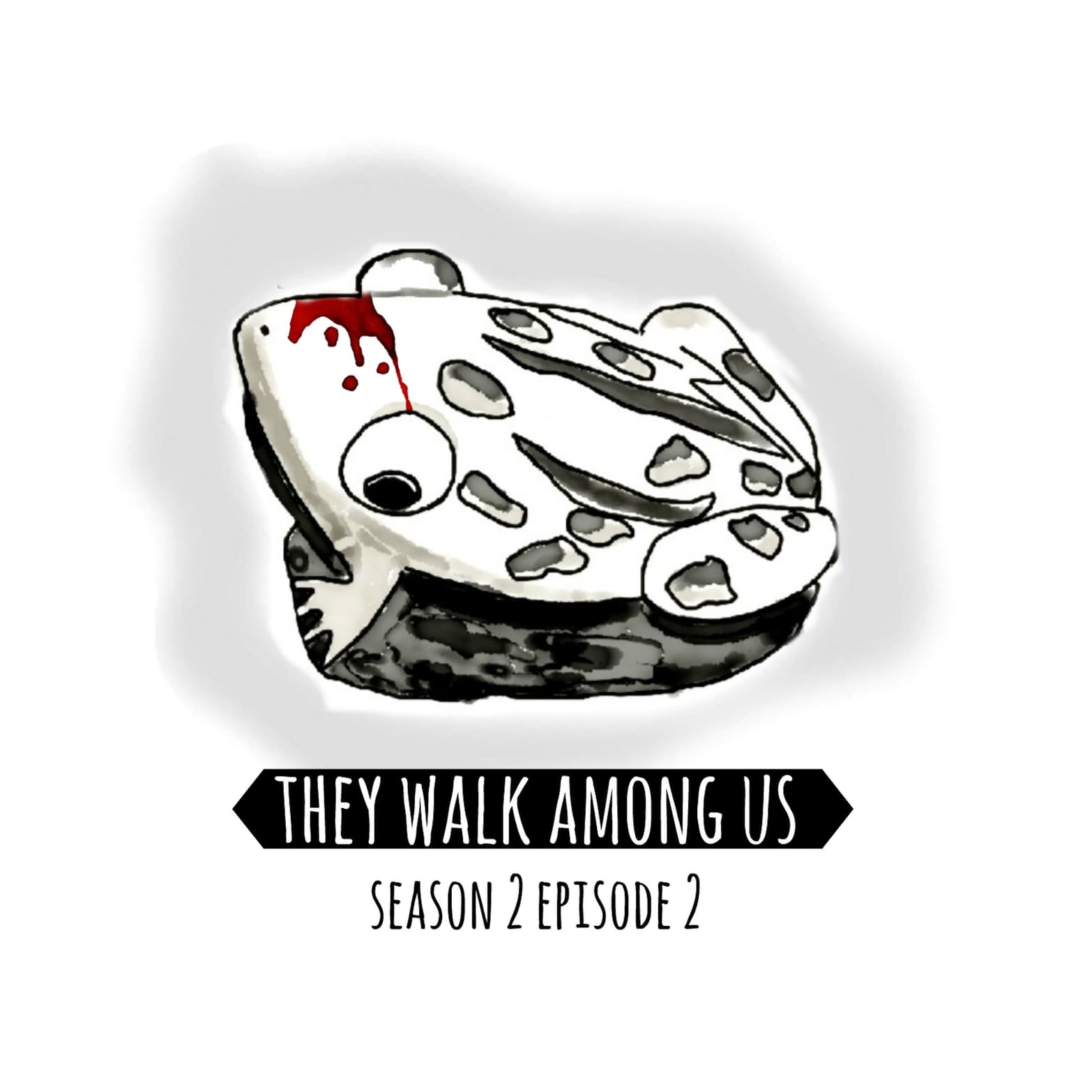 The Stone Frog & The Skeleton / Leigh Ann Sabine artwork