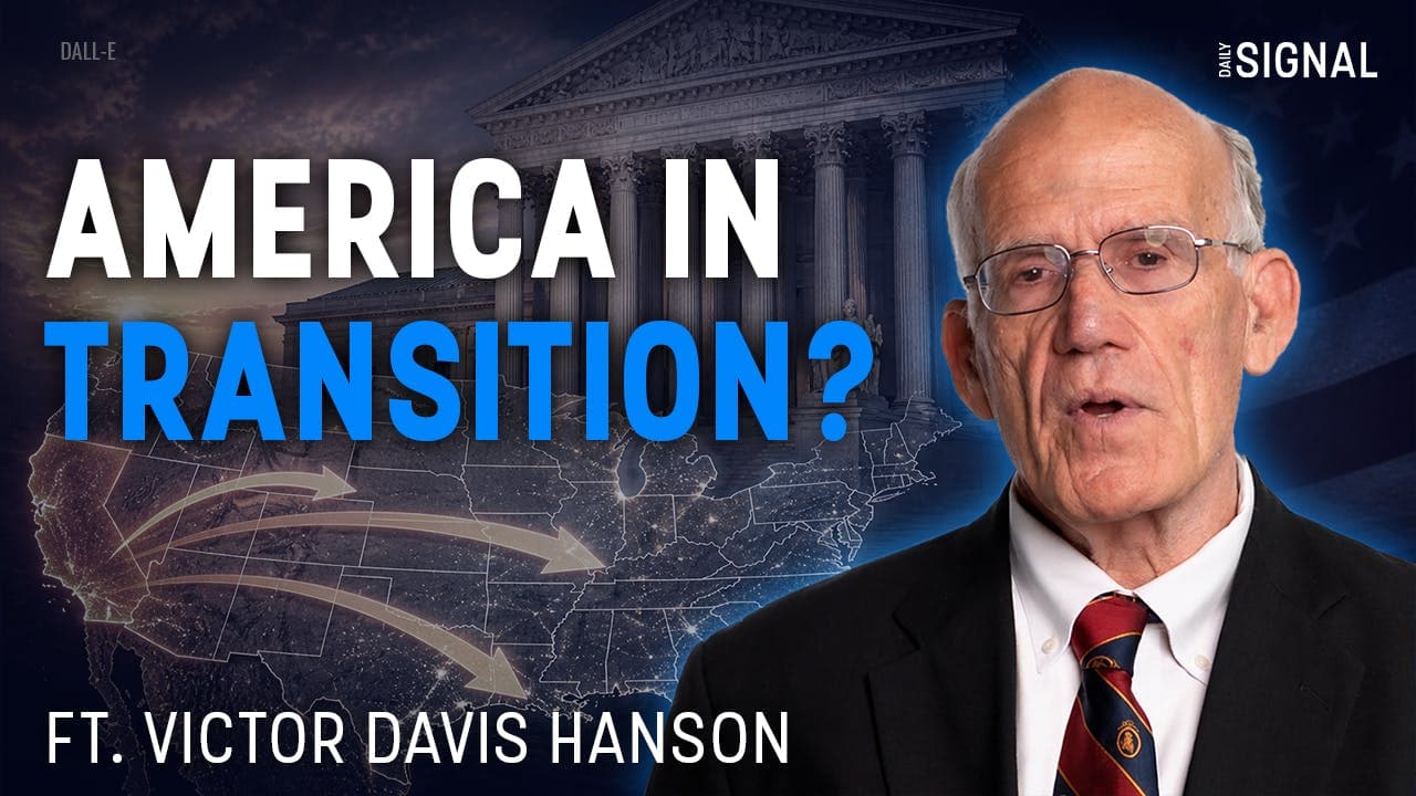 America in Flux: Supreme Court, Iran, Cultural Change, and More | Victor Davis Hanson artwork