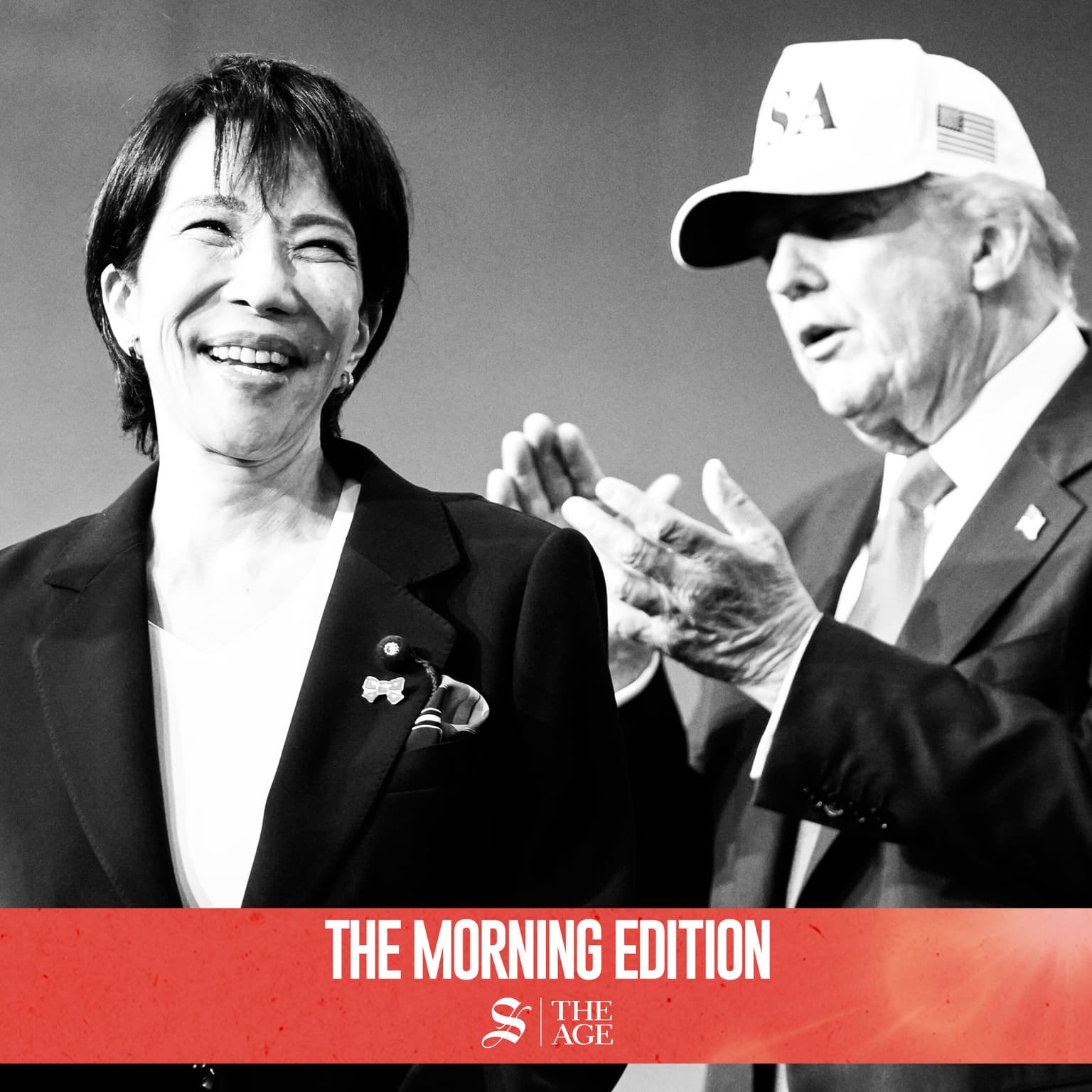 Japan’s new PM is the 'Trump whisperer'. Will she compel Albanese to follow suit? artwork