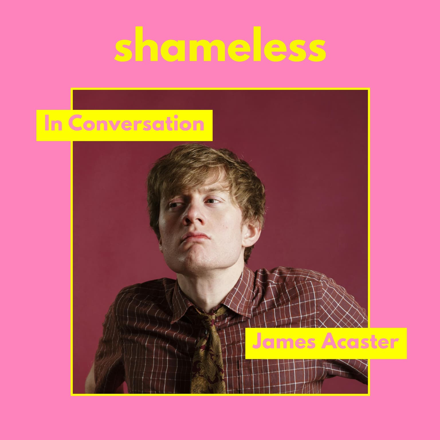 IN CONVERSATION: James Acaster artwork