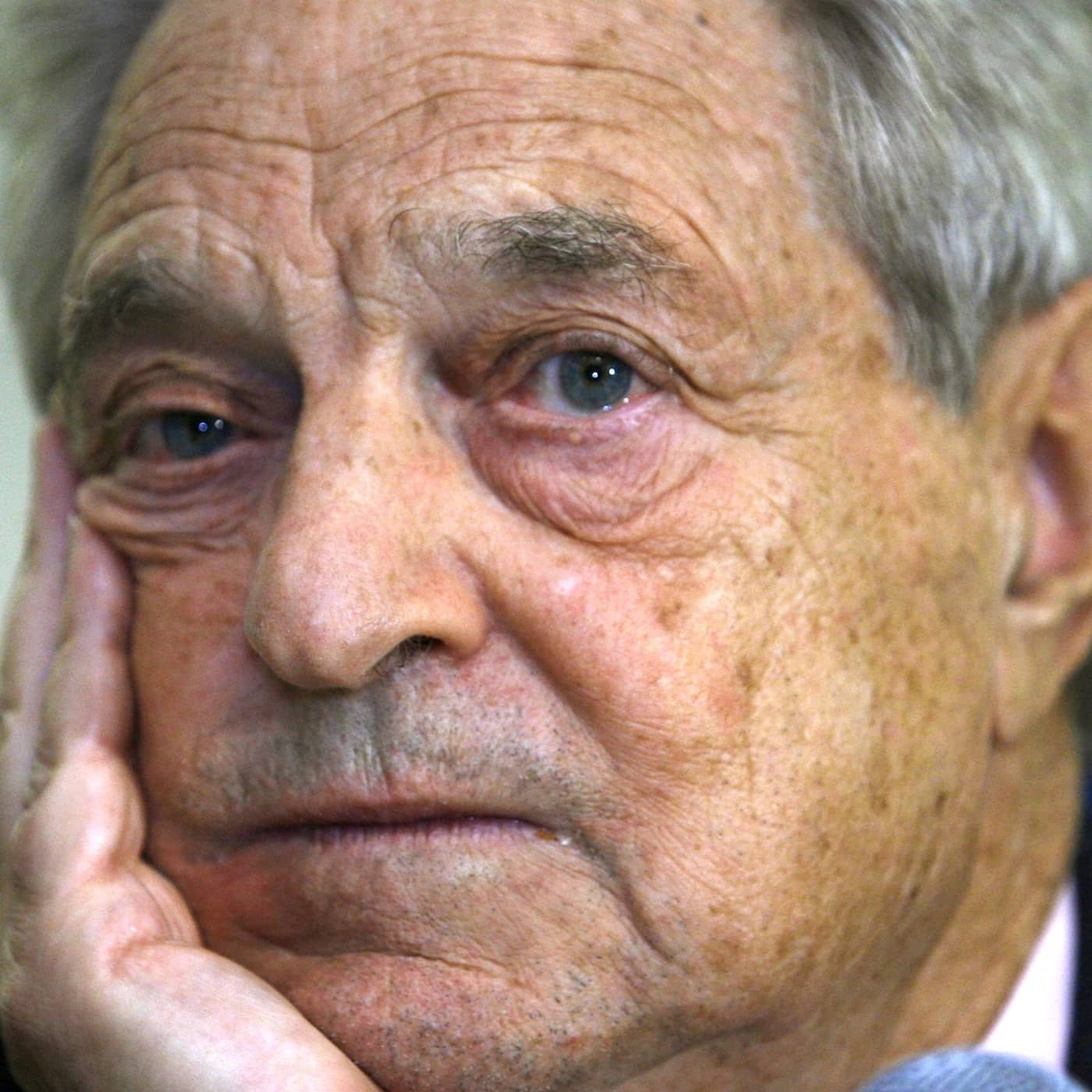 Nationalisternas hatobjekt George Soros artwork