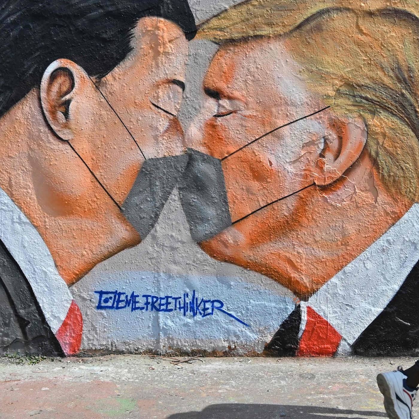 USA:s och Kinas sjuka relation artwork