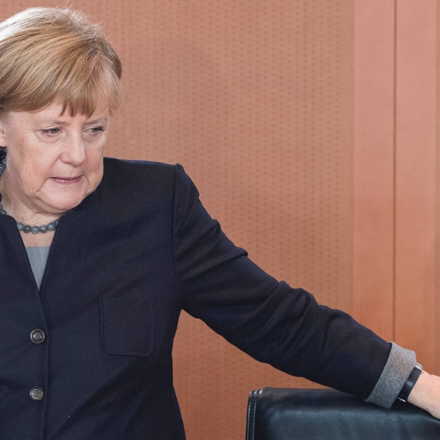 Merkel och flyktingarna artwork