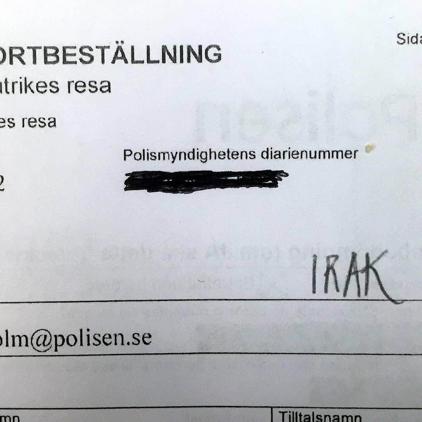 Utvisad till döds artwork