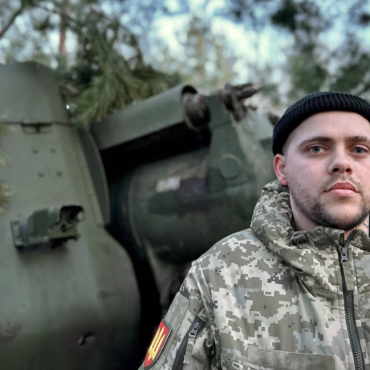 Trötta soldater och vapentorka: Ukrainas kamp mot klockan artwork