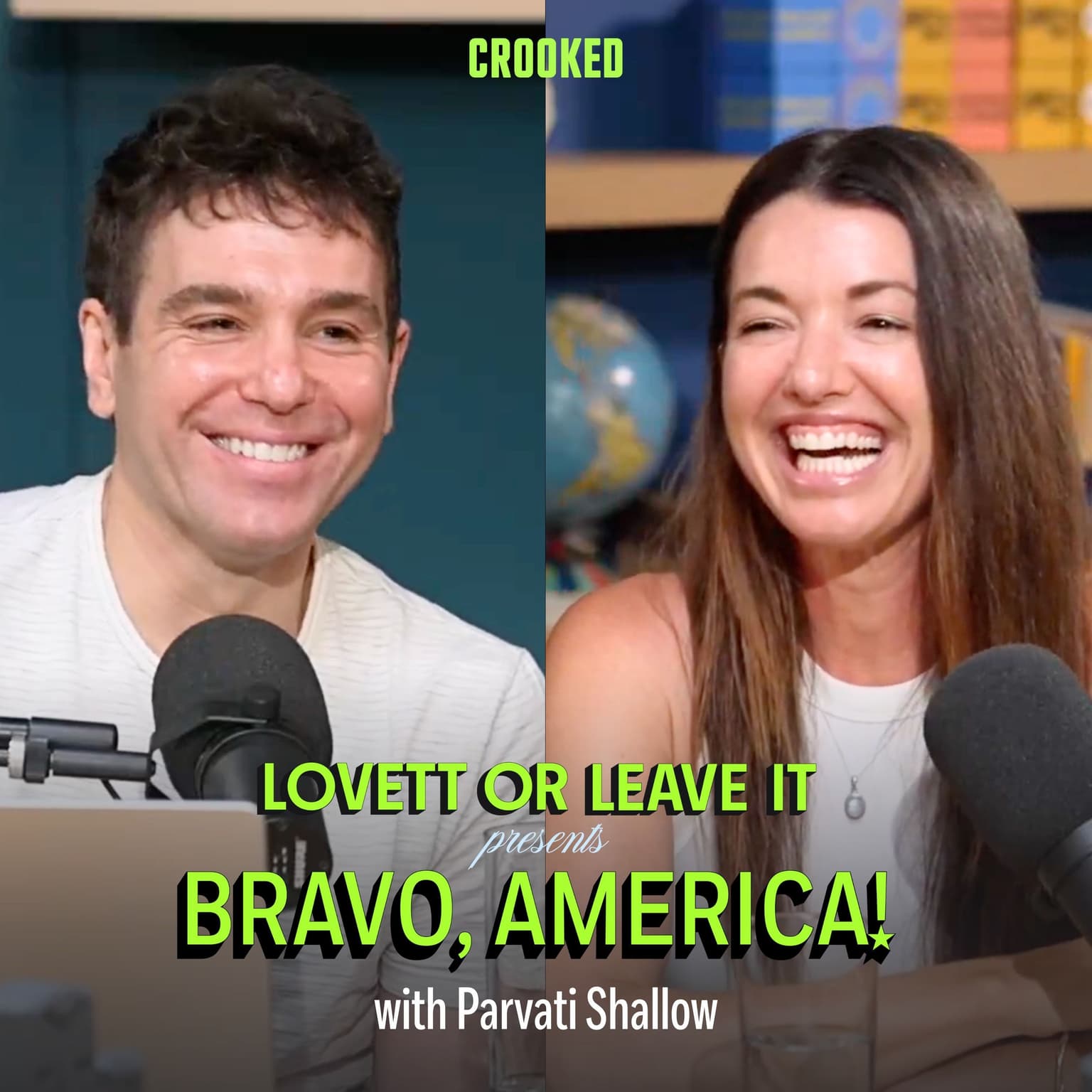 Lovett or Leave It Presents: Bravo, America! (with Parvati Shallow) artwork