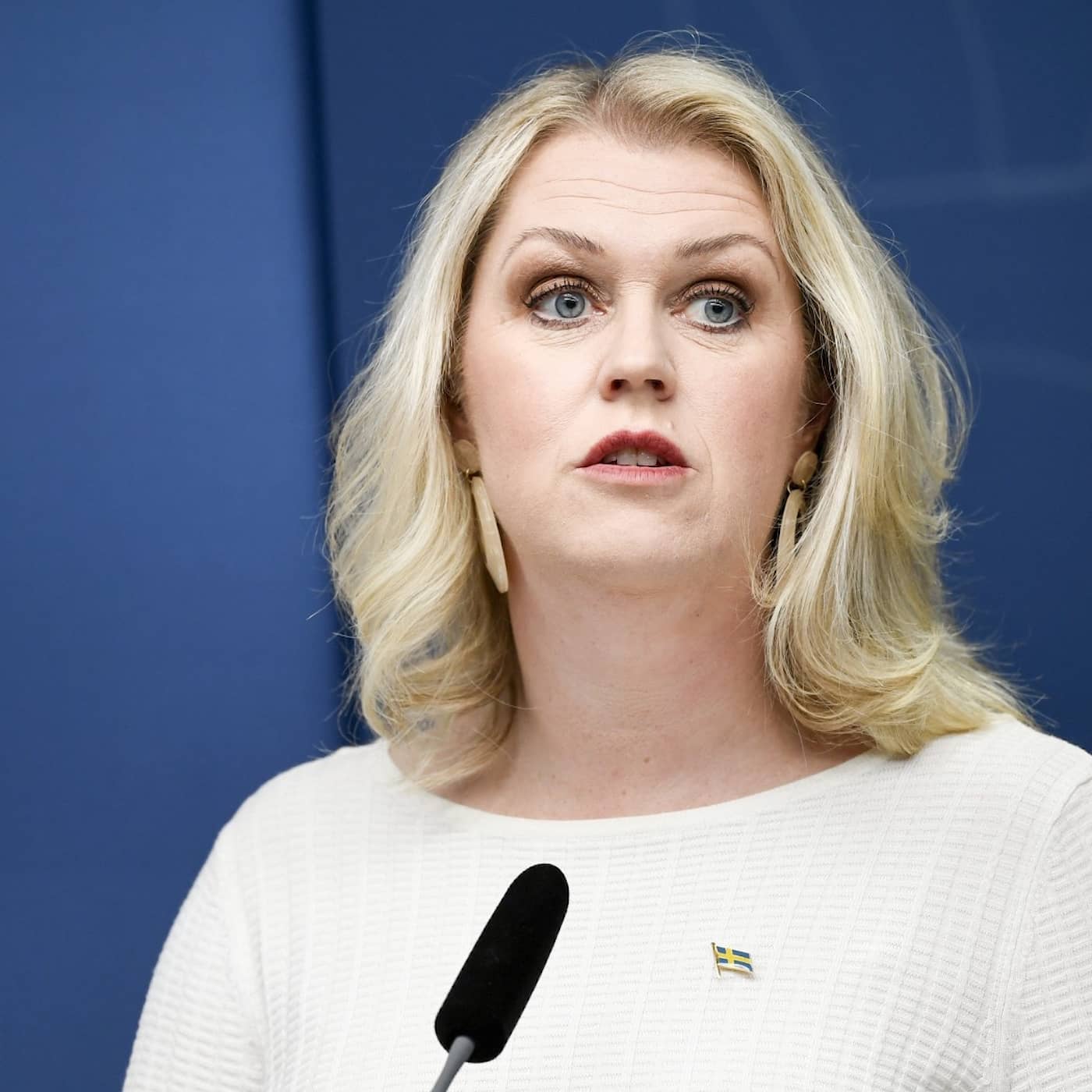 Har Sverige valt rätt coronastrategi, socialminister Lena Hallengren (S)? artwork