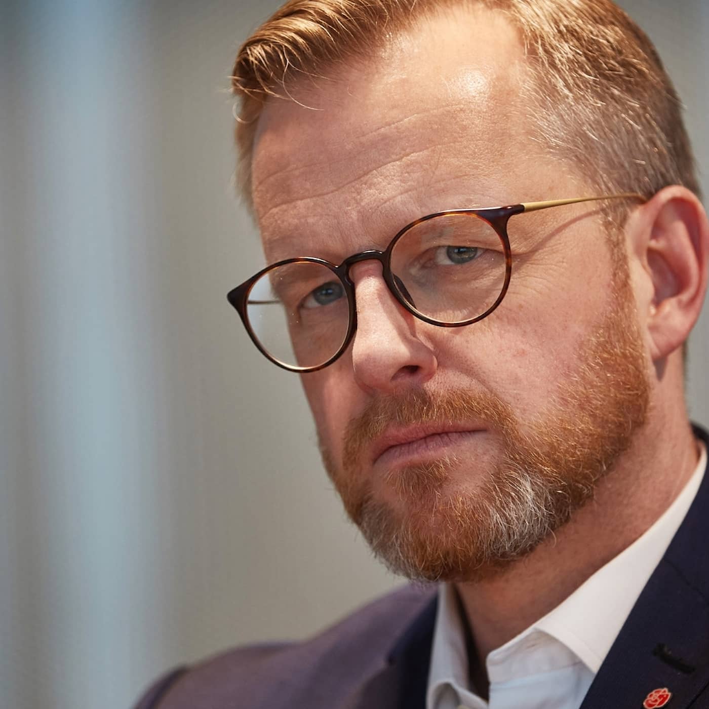 Ekots lördagsintervju inrikesminister Mikael Damberg (S) artwork