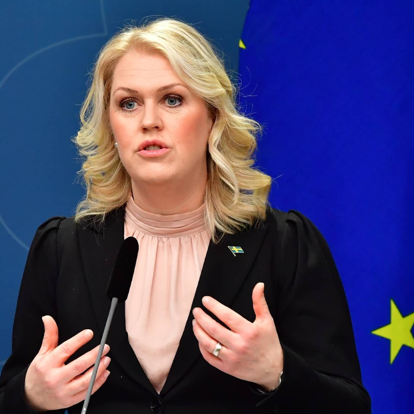 Ekots lördagsintervju med socialminister Lena Hallengren artwork