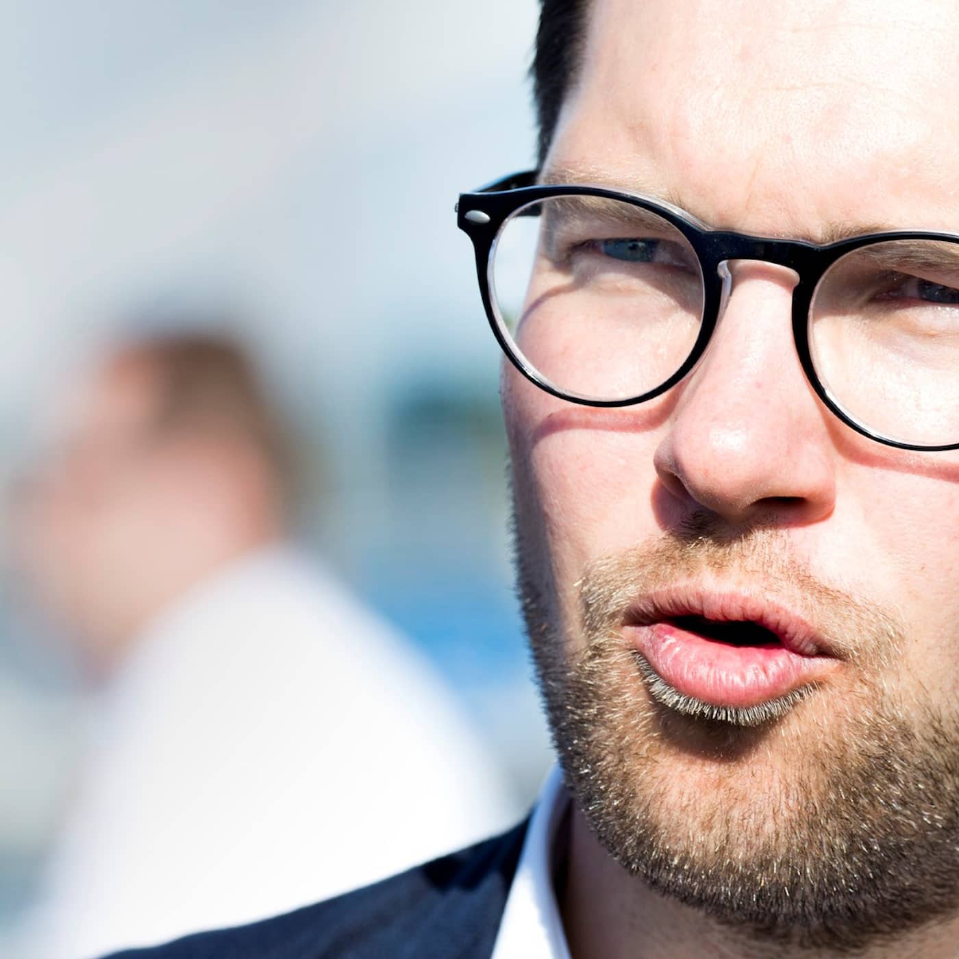 Jimmie Åkesson, blir SD vinnare när flera partier blir vill minska invandringen? artwork