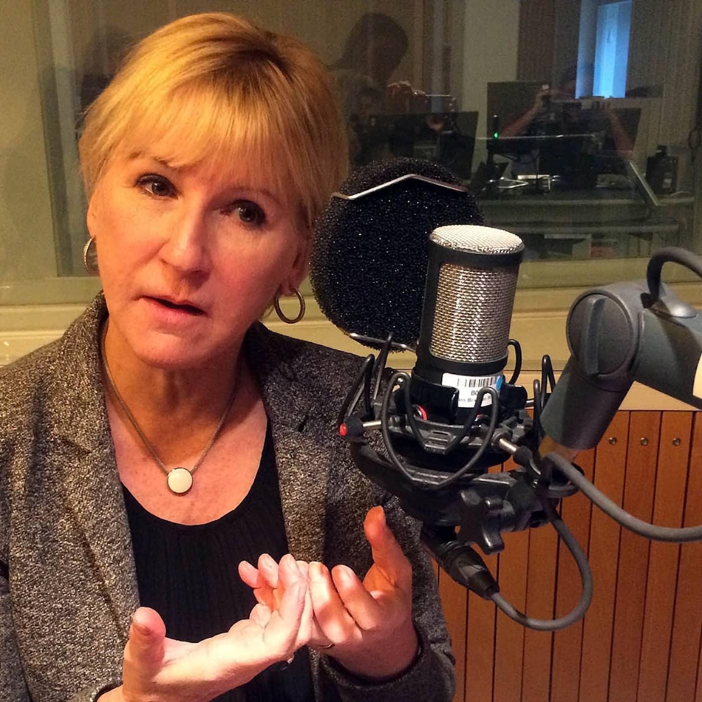 Margot Wallström (S) - om Trump, Ryssland och Nato artwork
