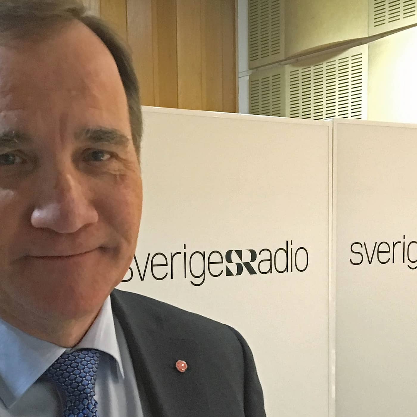 Stefan Löfven (S) om valet 2018 artwork