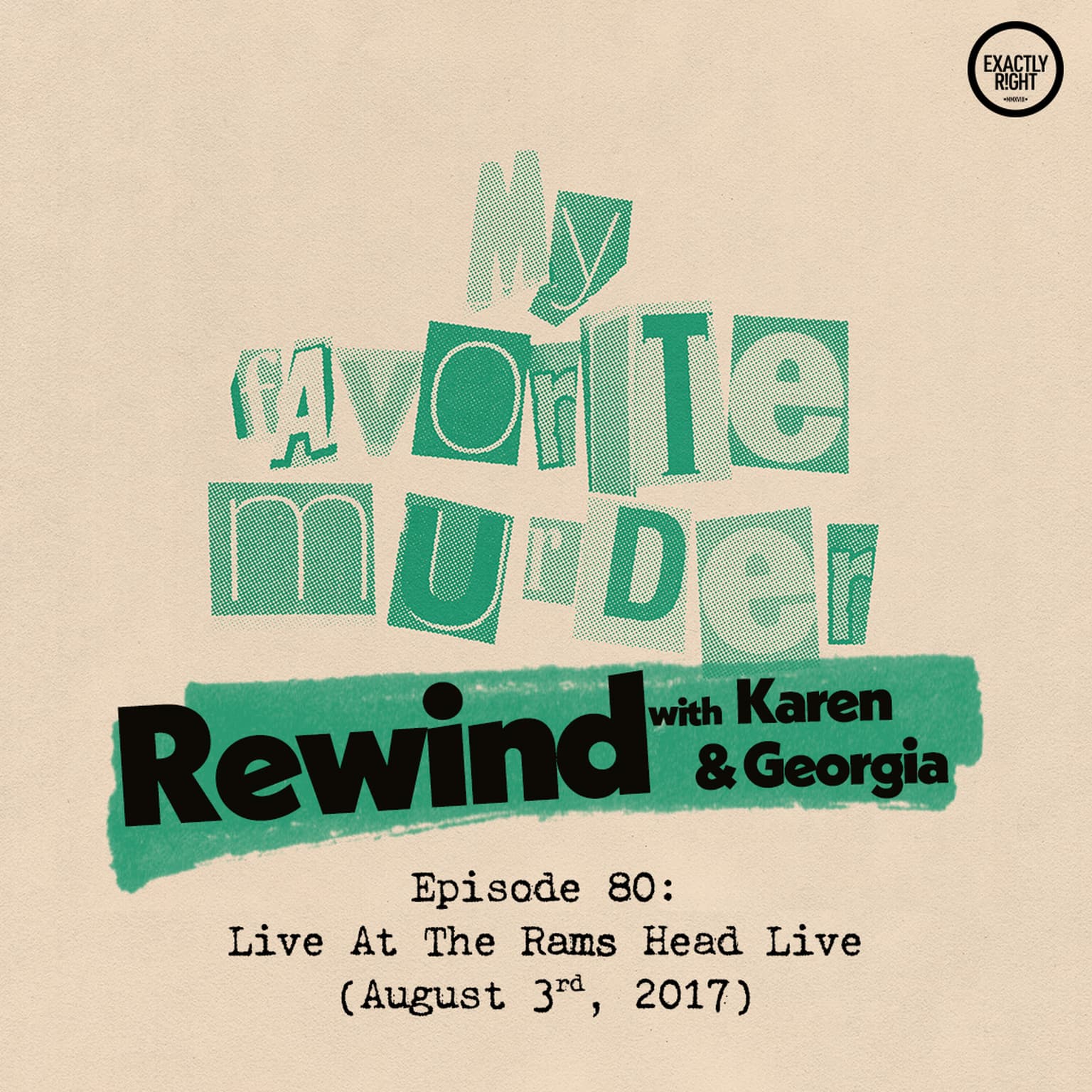 Rewind with Karen & Georgia - 80: Live At The Rams Head Live artwork